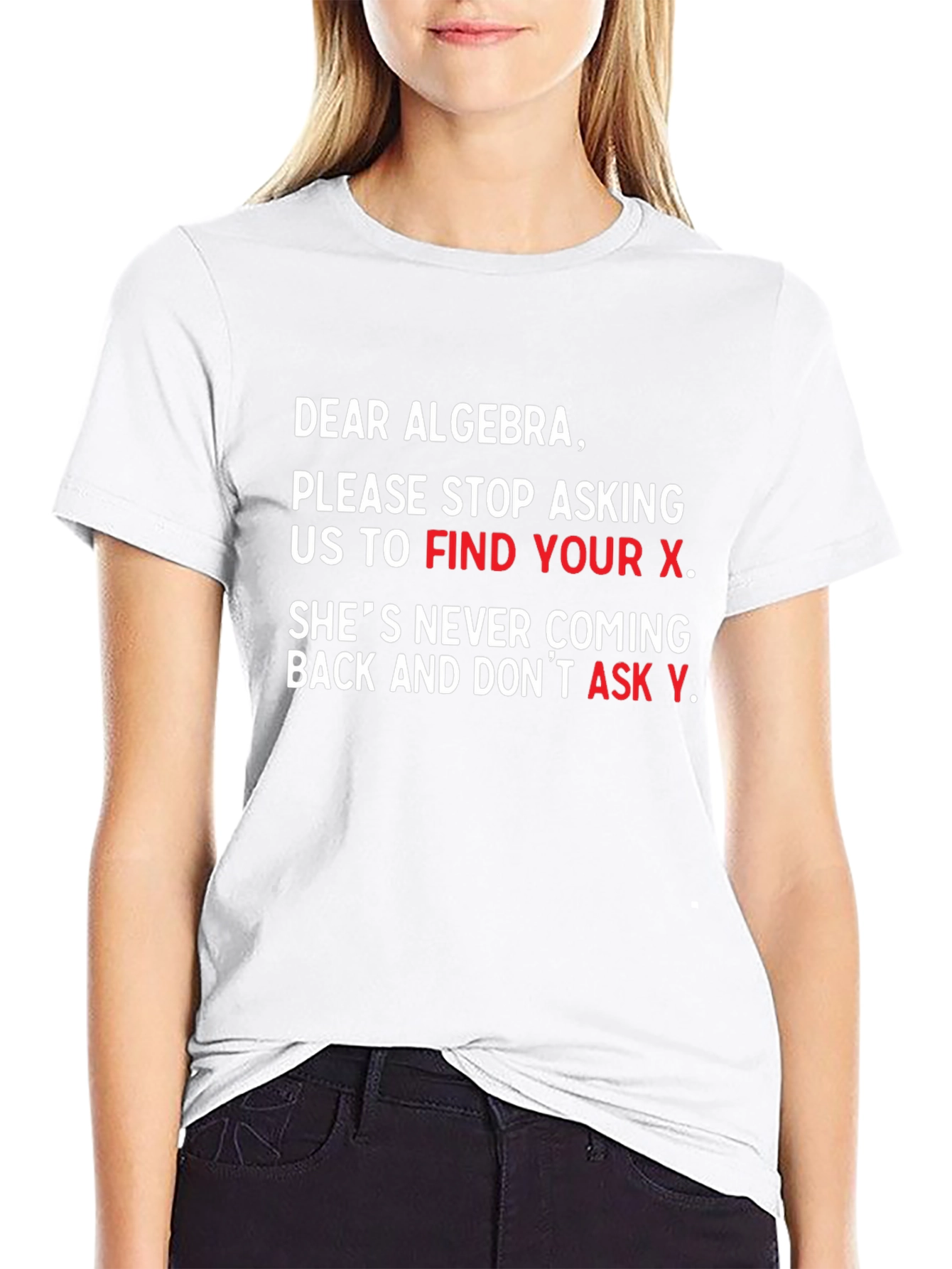 Funny Algebra T-Shirt - Find Your X Math Tee