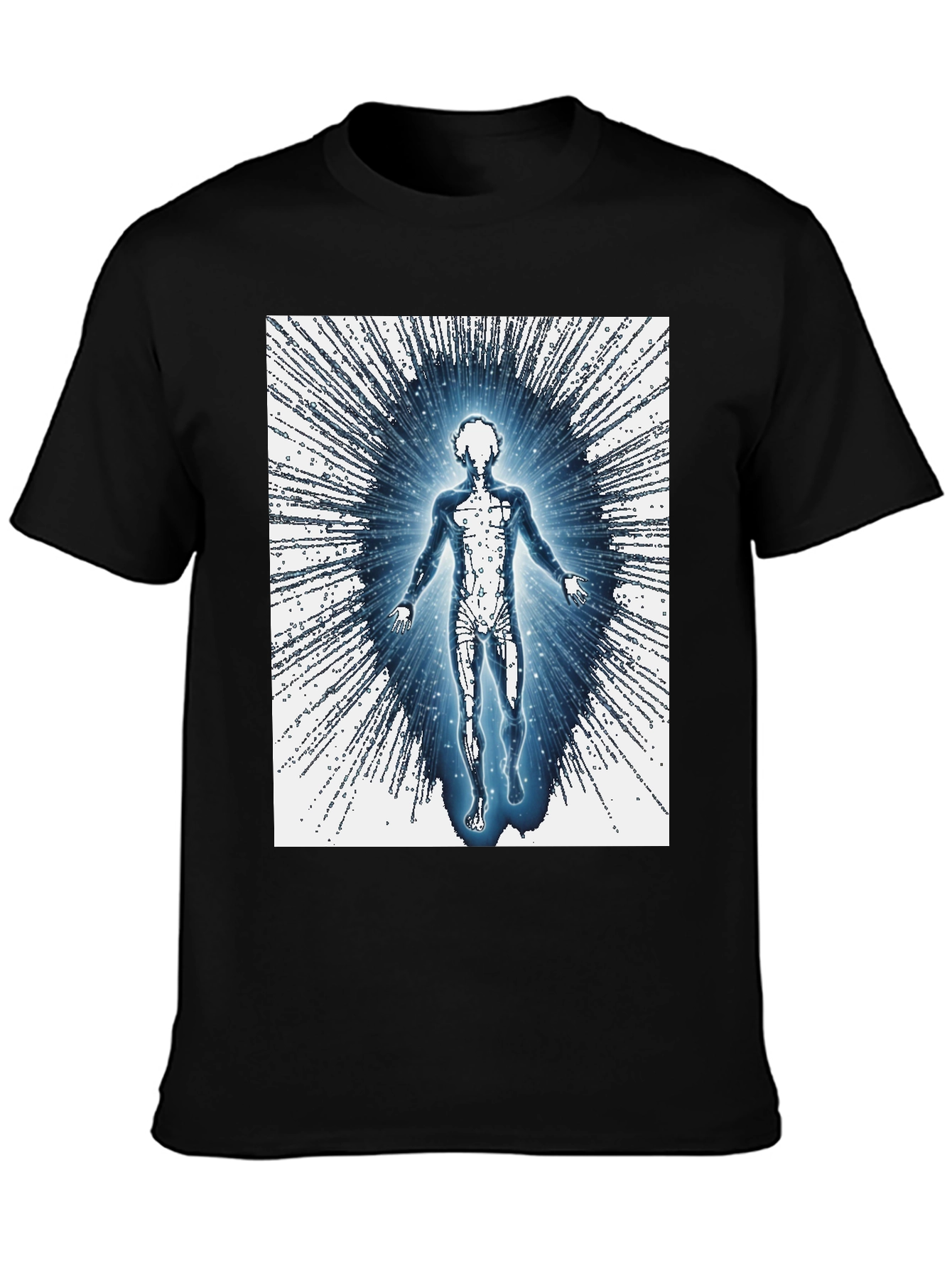 Enlightened Being T-Shirt - Black Cotton