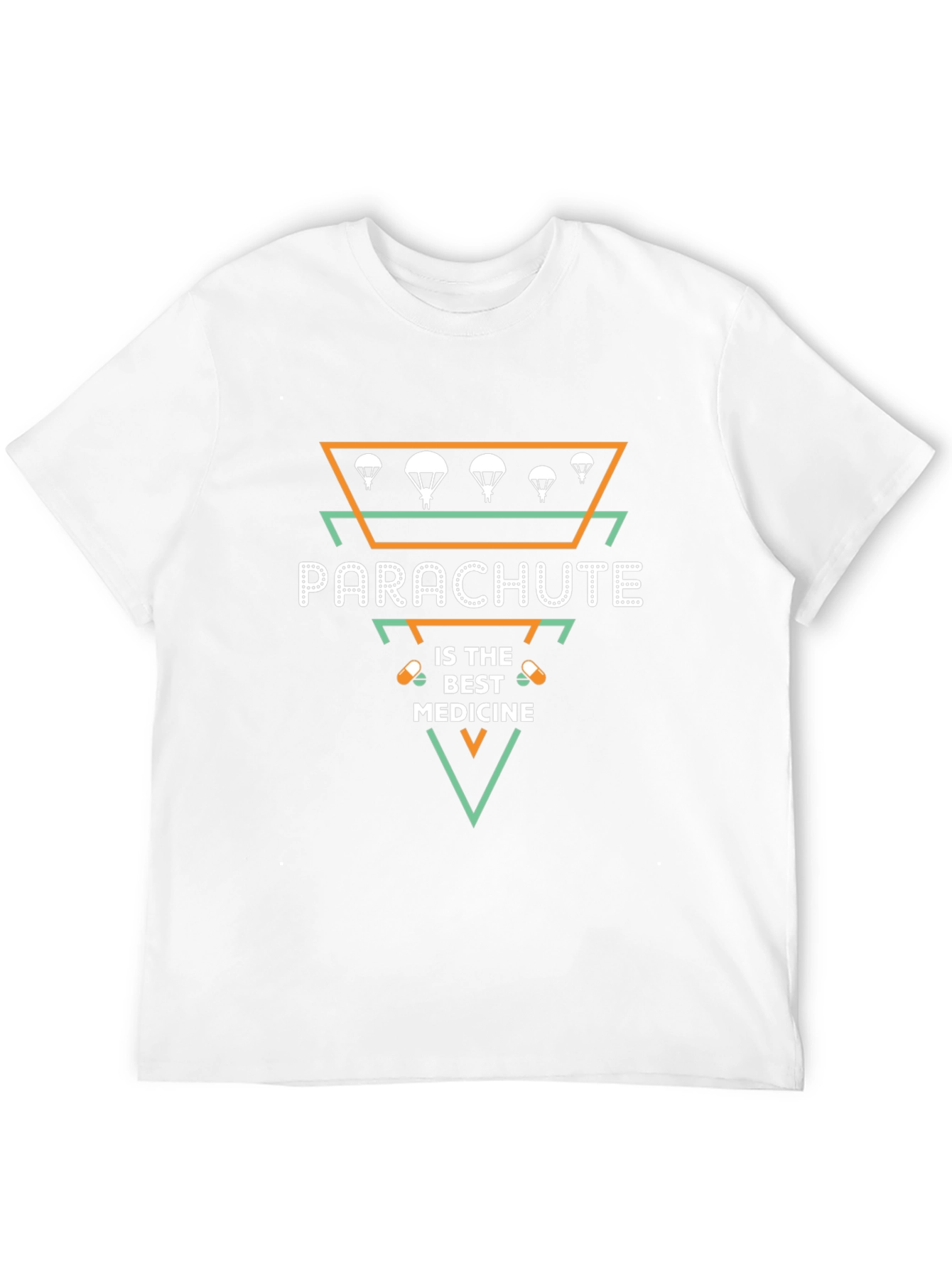 Parachute is The Best Medicine Graphic T-Shirt