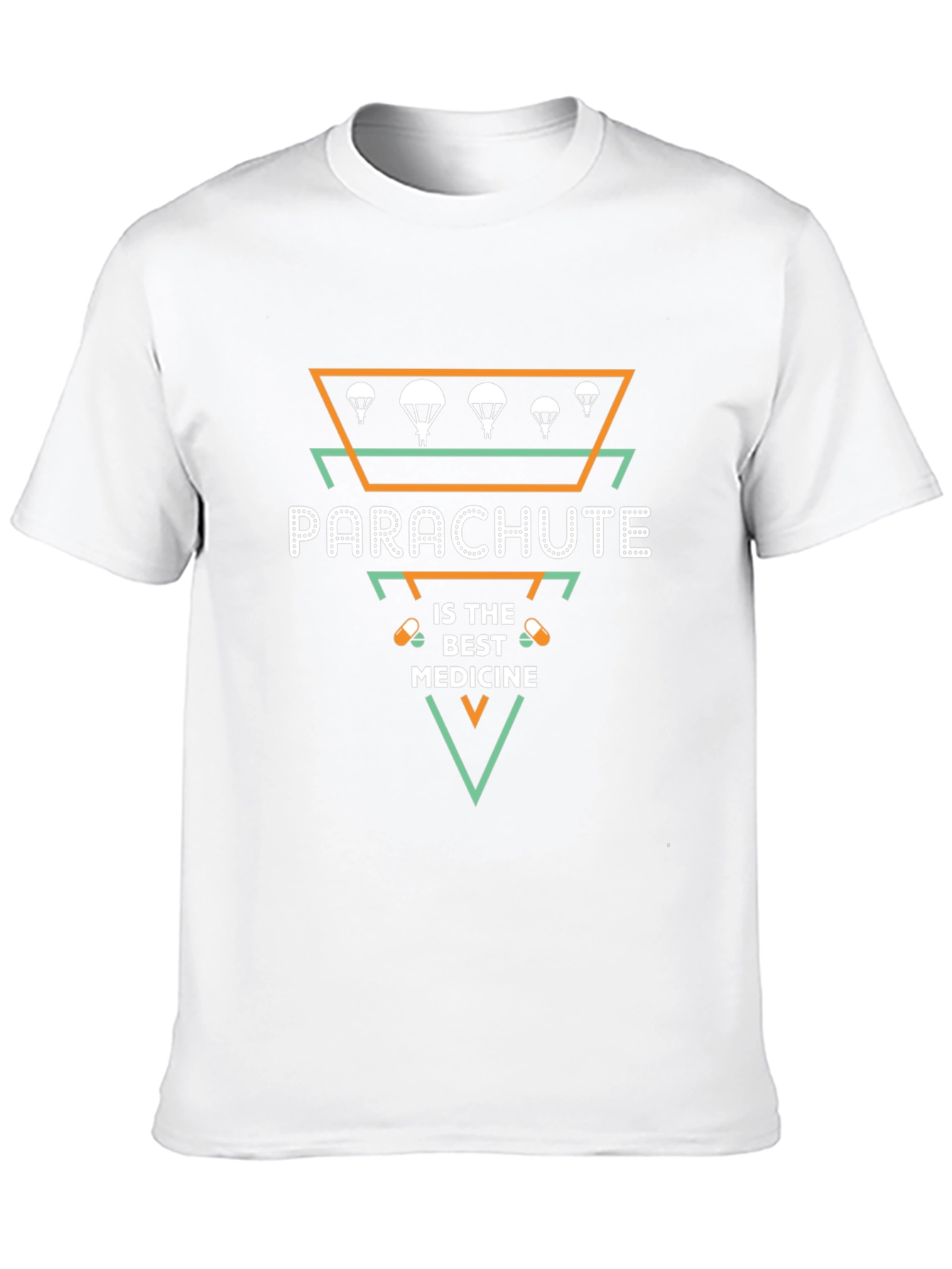 Parachute is The Best Medicine Graphic T-Shirt
