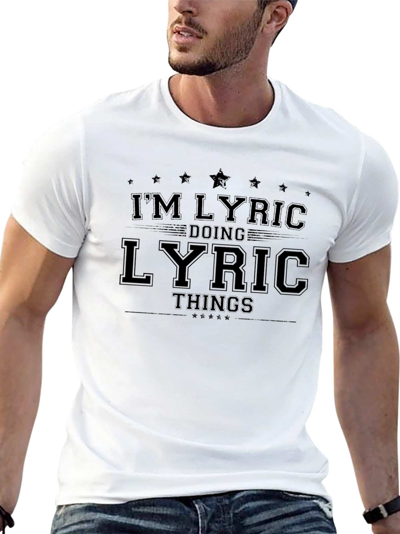 Im Lyric Doing Lyric Things - Black T-Shirt