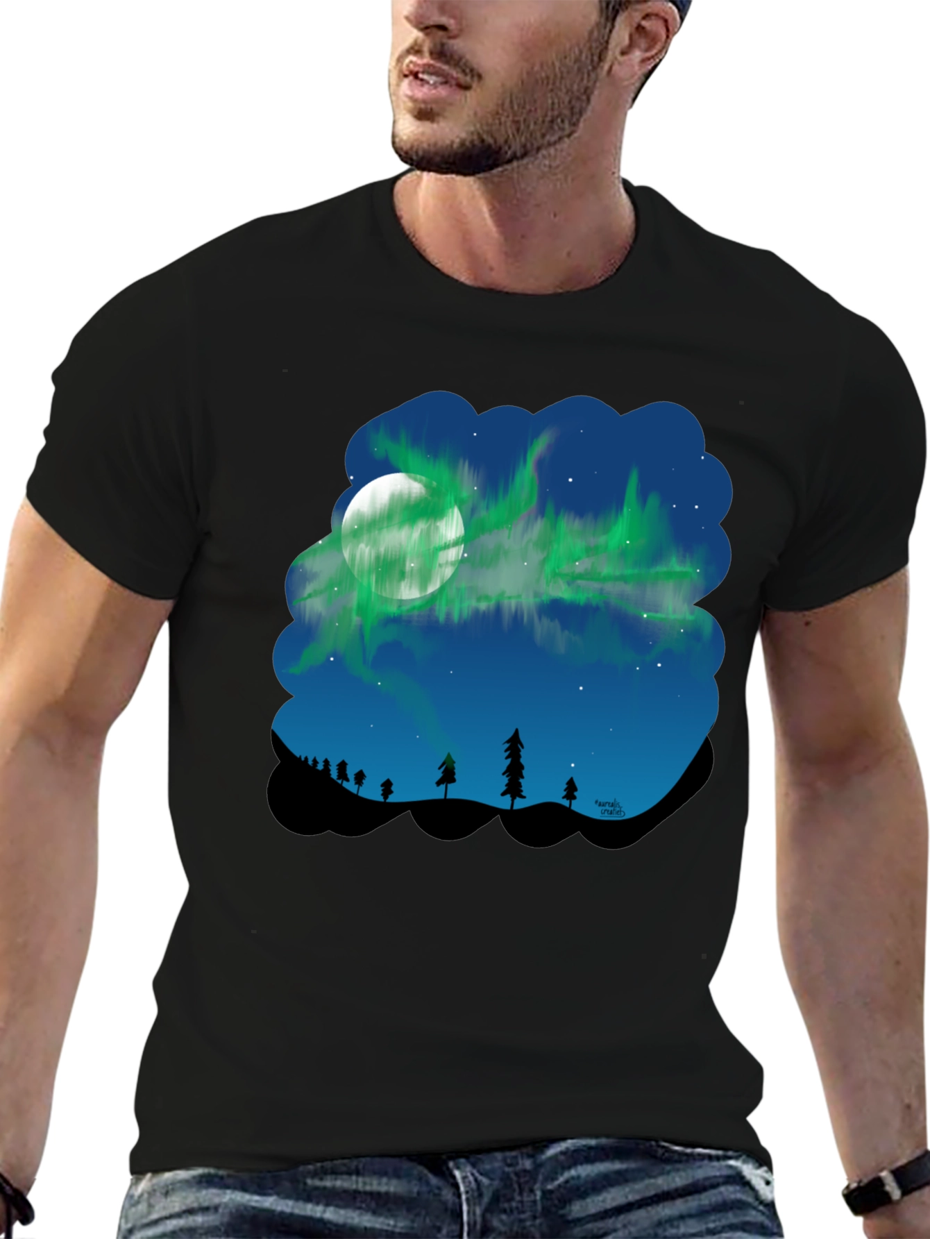 Northern Lights Graphic Tee