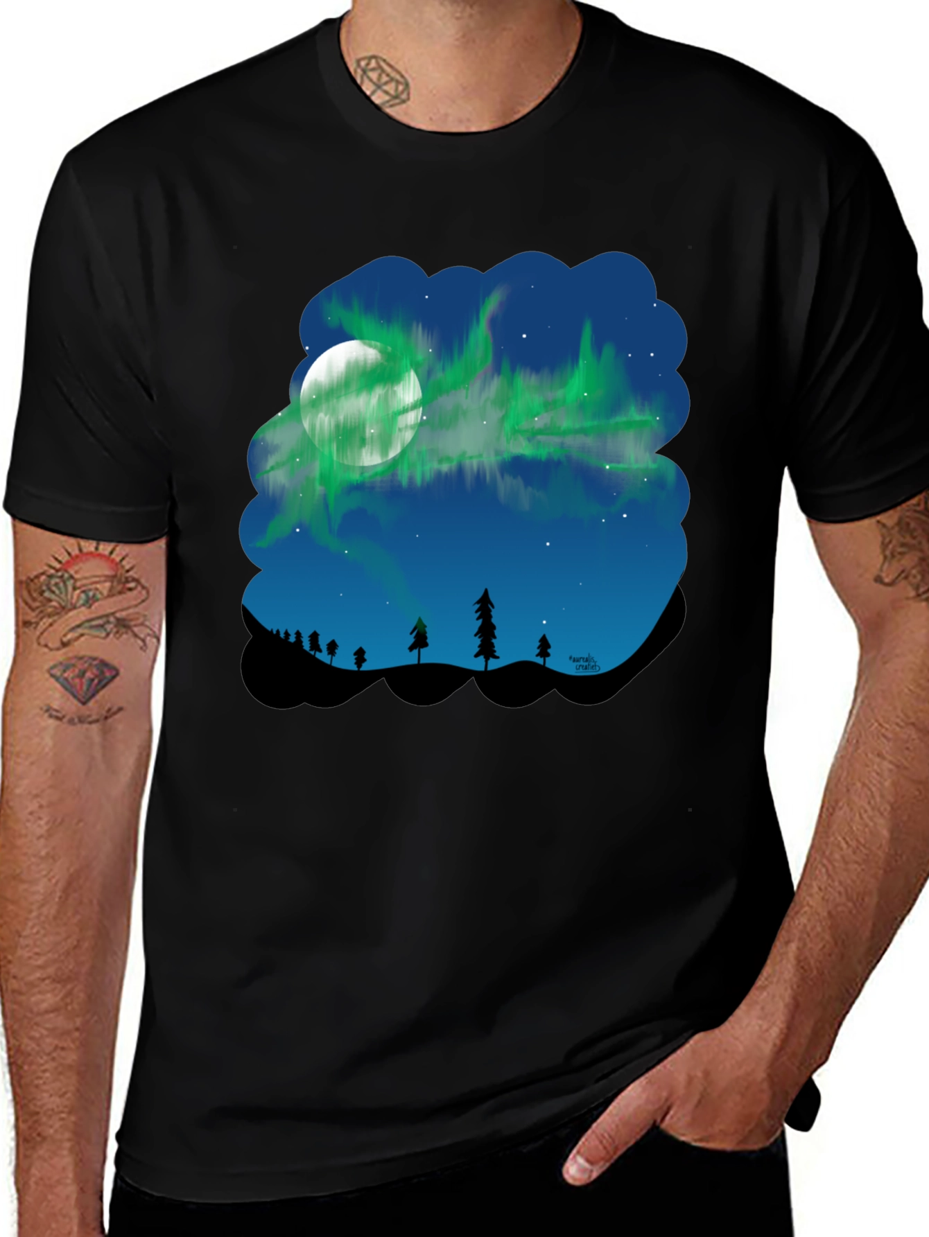 Northern Lights Graphic Tee