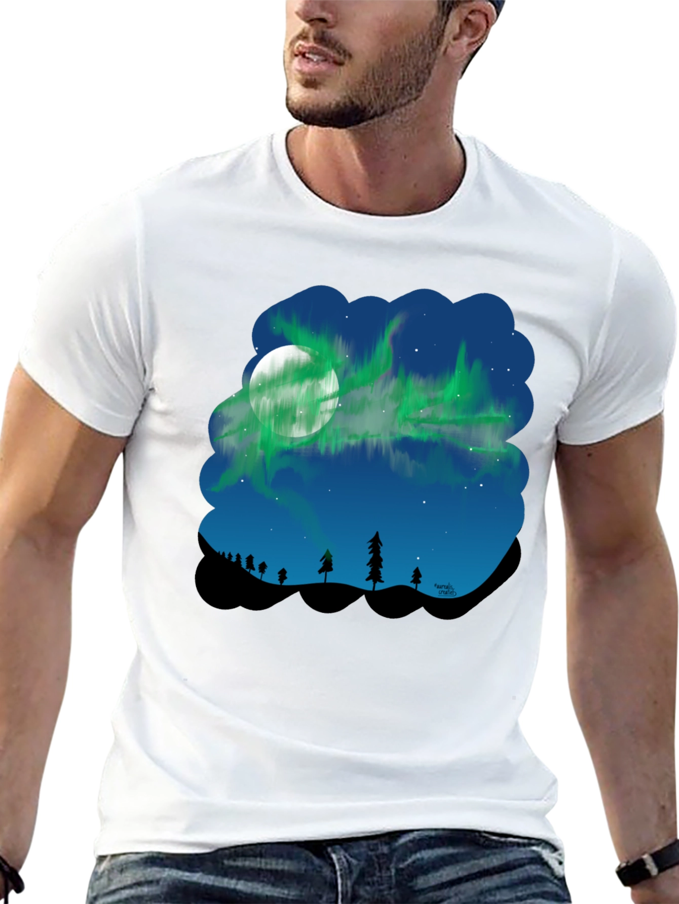 Northern Lights Graphic Tee