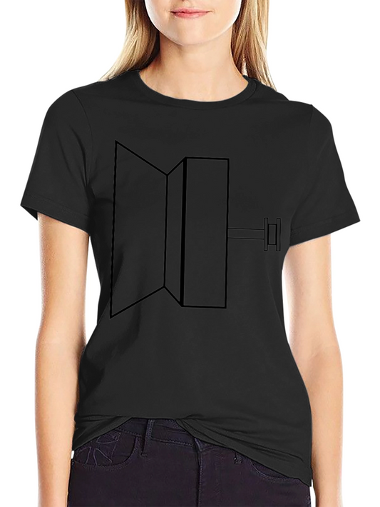 Geometric Hammer Black T-Shirt