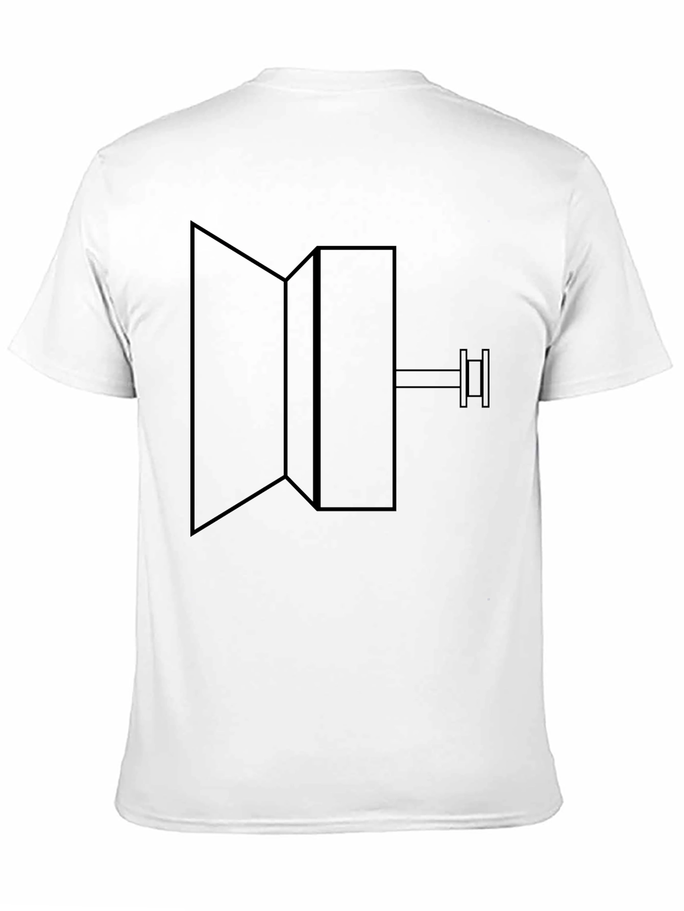 Geometric Hammer Black T-Shirt