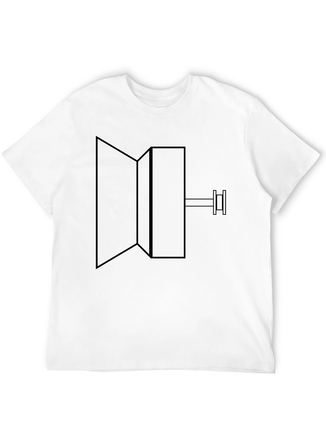 Geometric Hammer Black T-Shirt