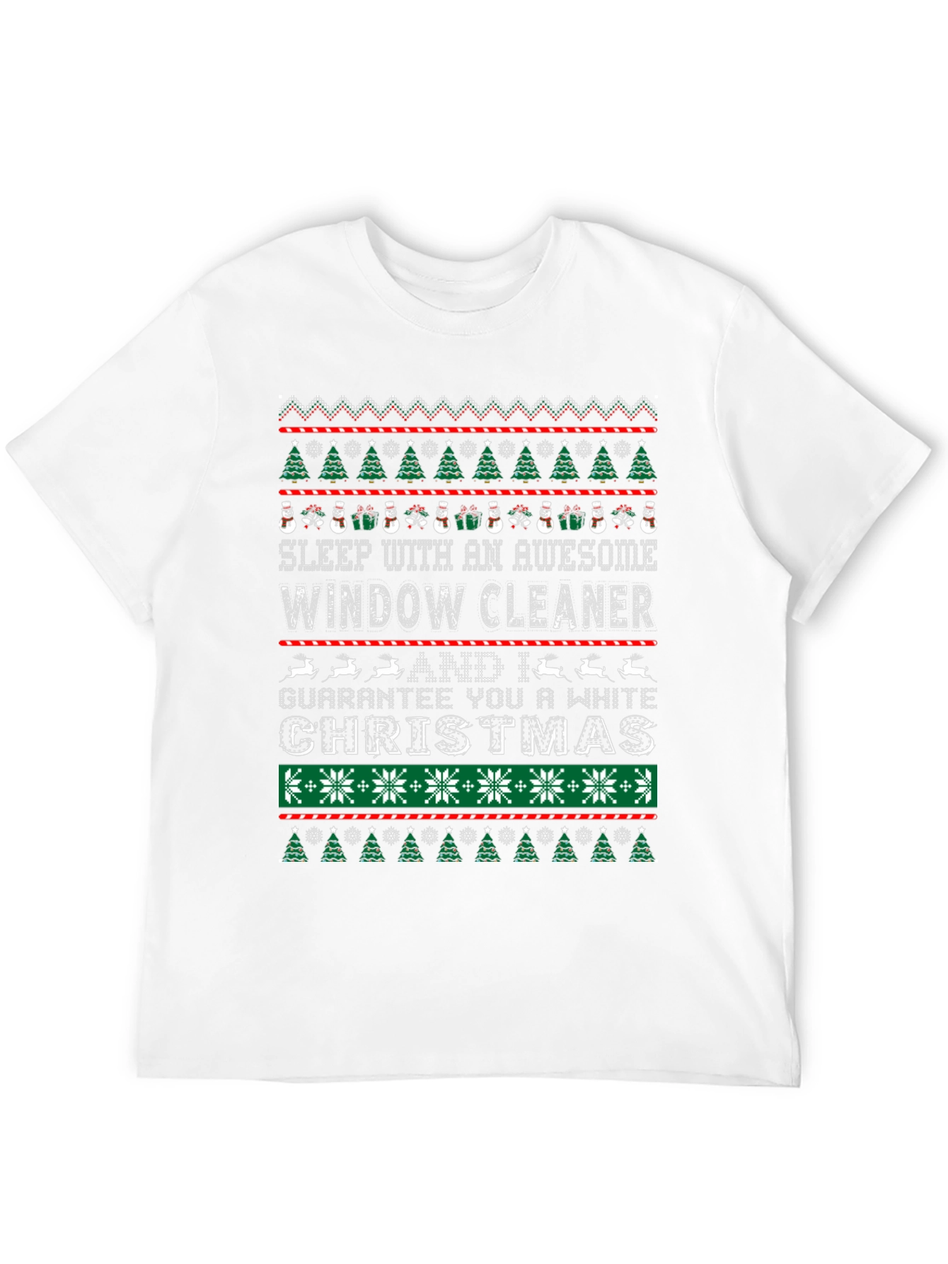 Awesome Window Cleaner Christmas T-Shirt
