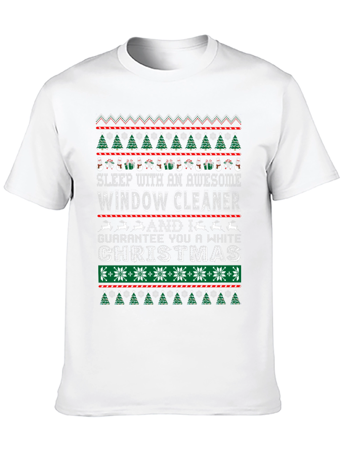 Awesome Window Cleaner Christmas T-Shirt