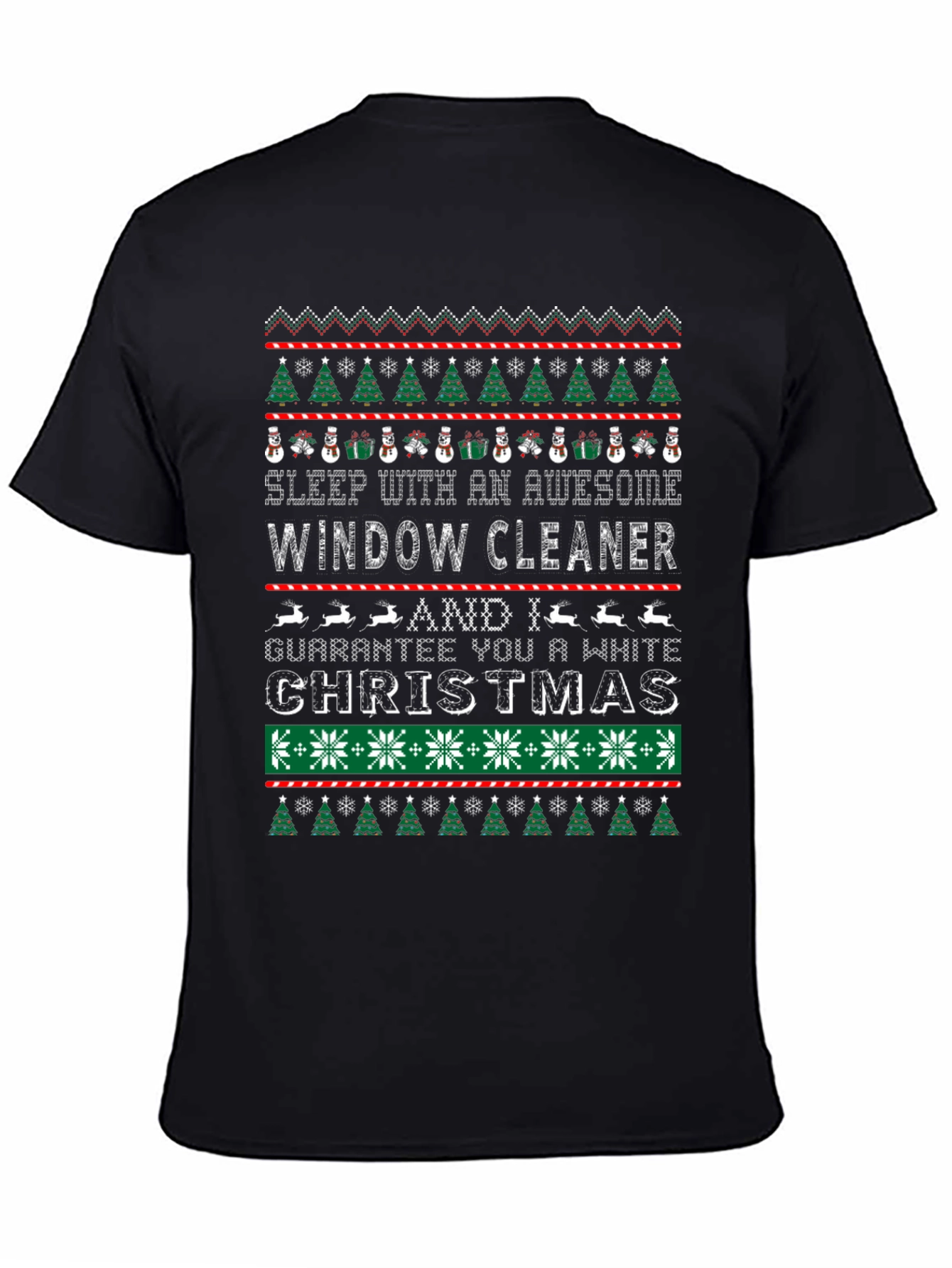 Awesome Window Cleaner Christmas T-Shirt