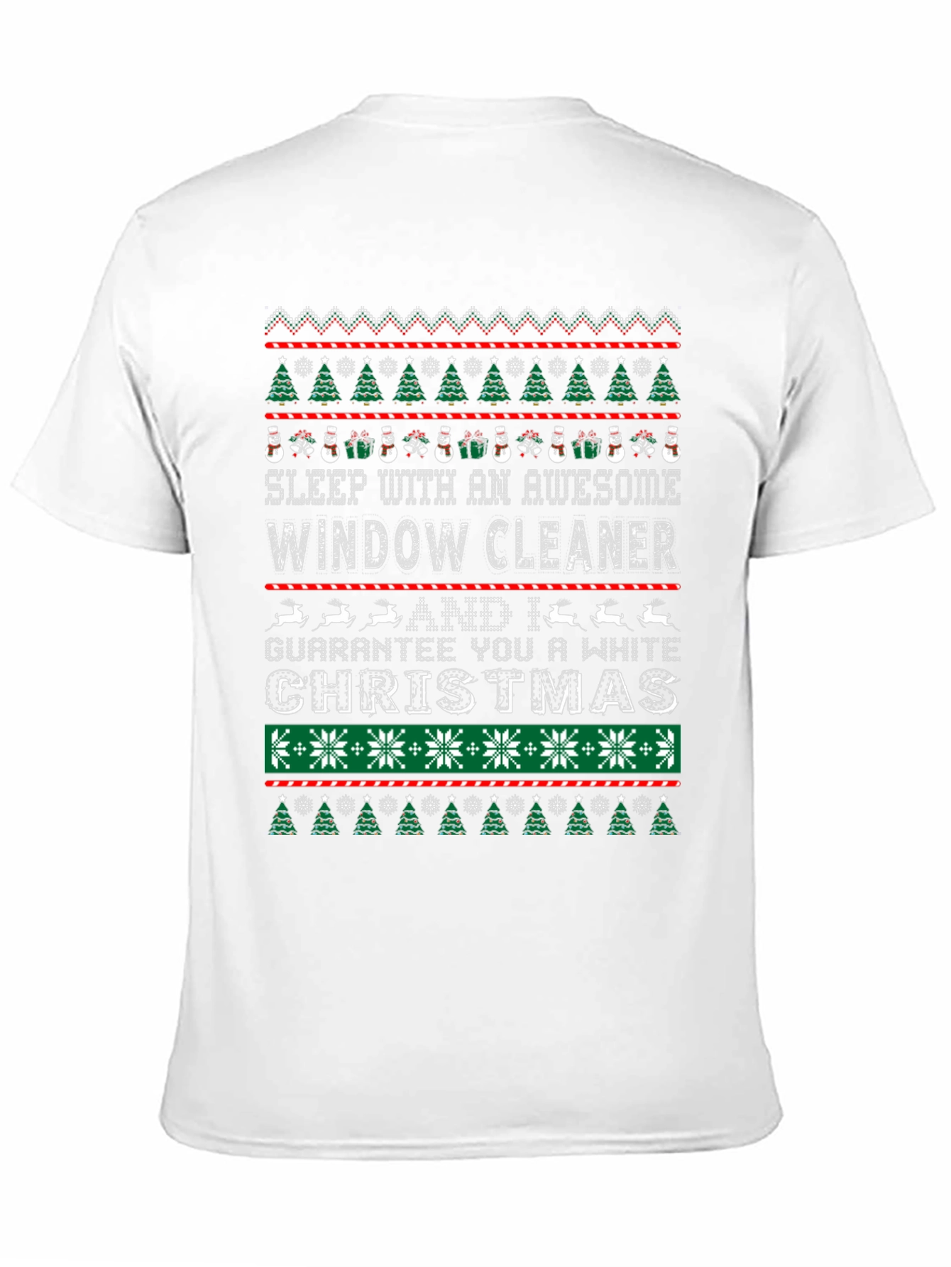 Awesome Window Cleaner Christmas T-Shirt