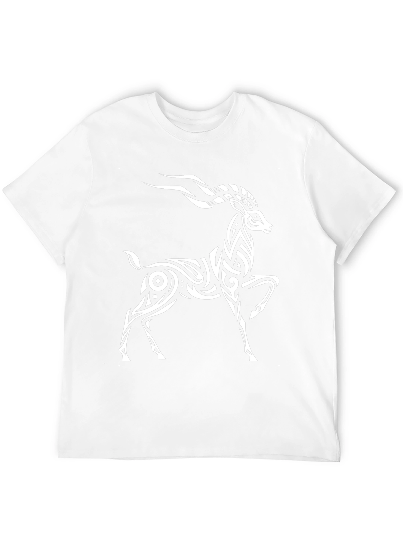 Stylish Tribal Antelope Graphic Tee