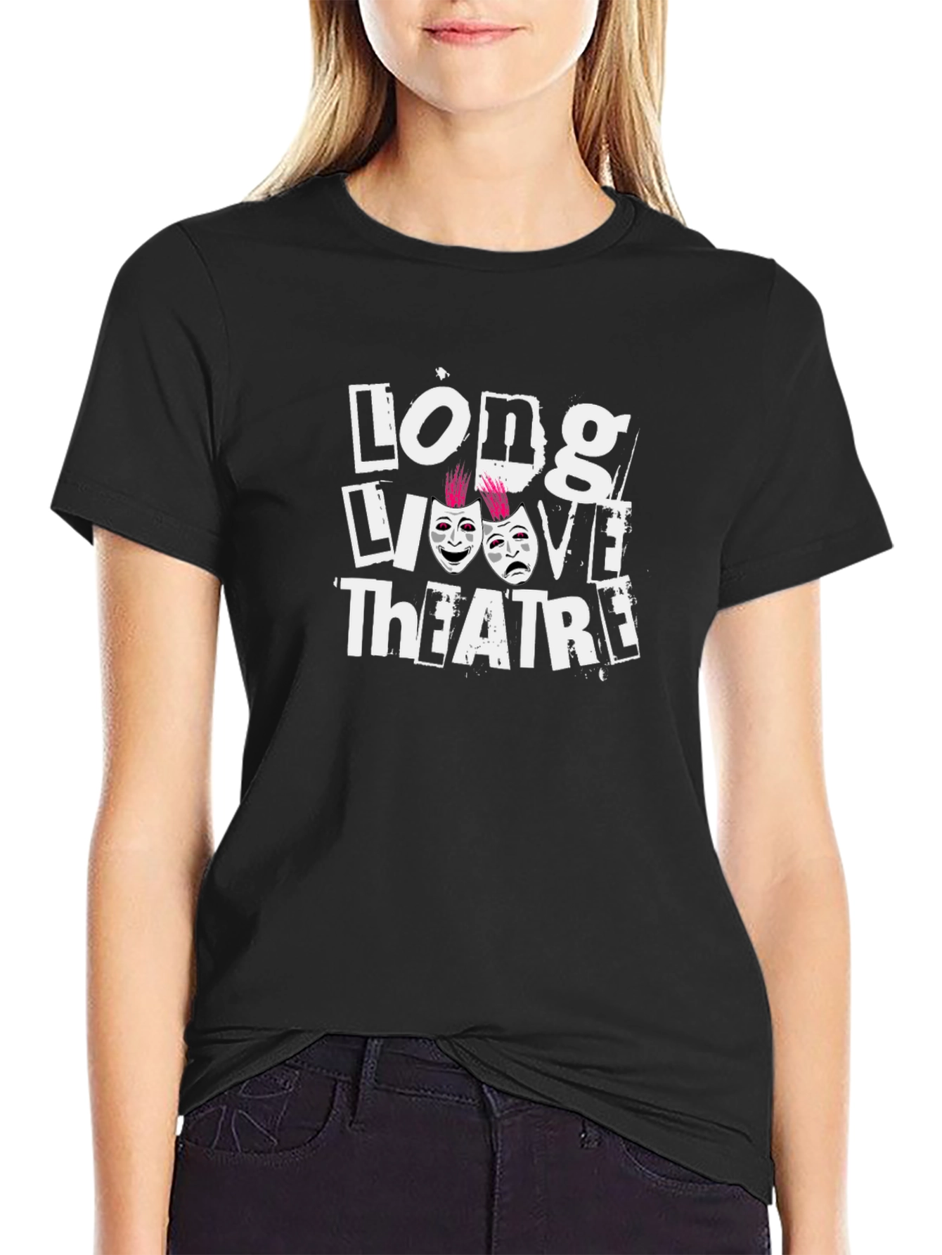 Long Live Theatre Graphic T-Shirt