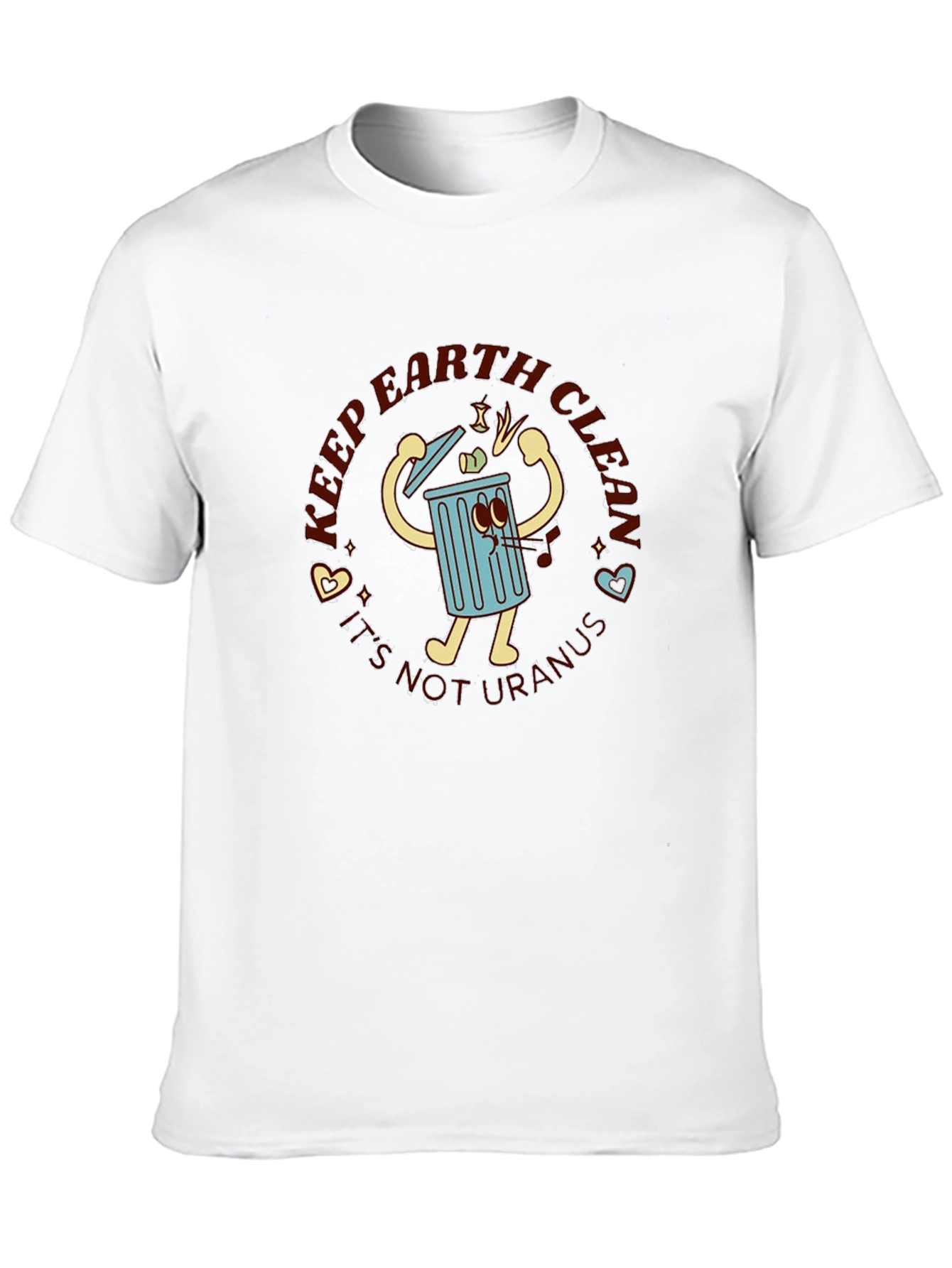 Keep Earth Clean Black T-Shirt