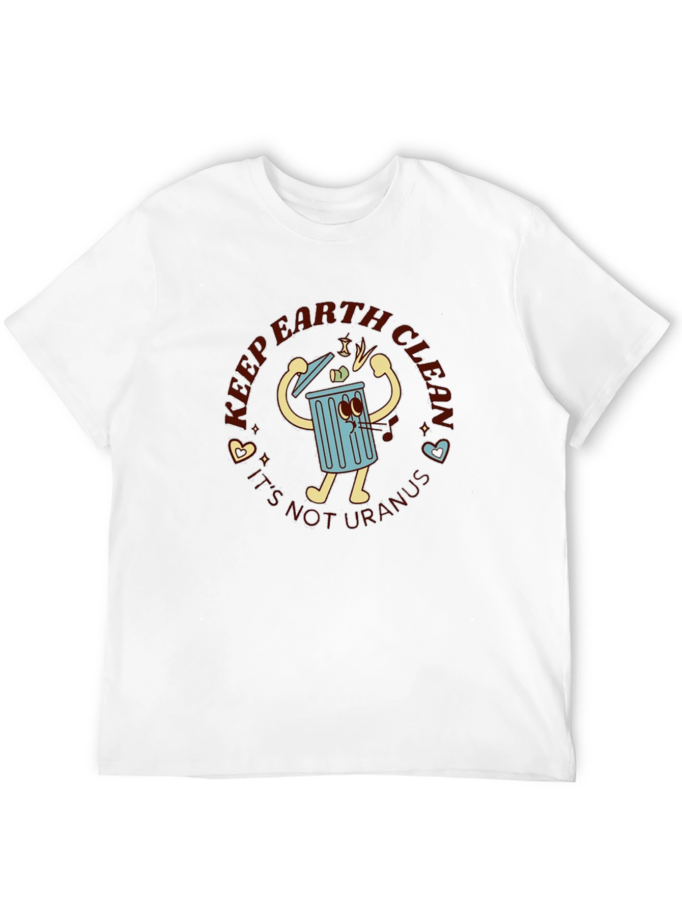 Keep Earth Clean Black T-Shirt