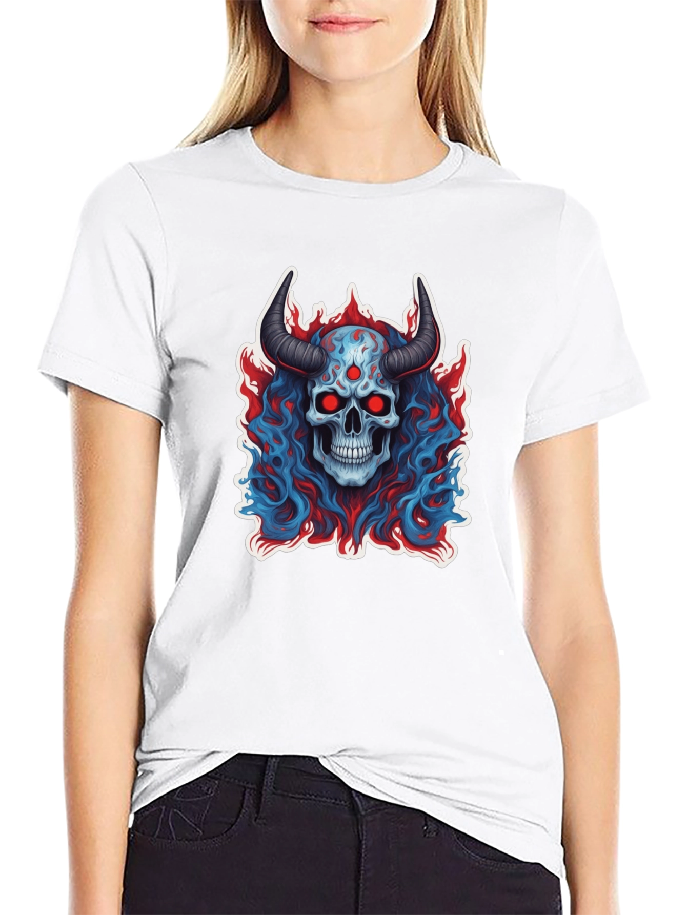 Skull Devil Graphic Tee