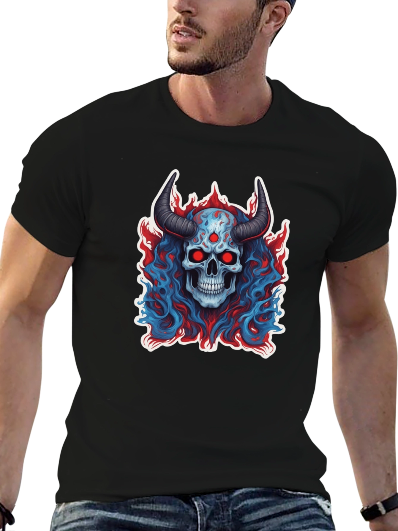 Skull Devil Graphic Tee