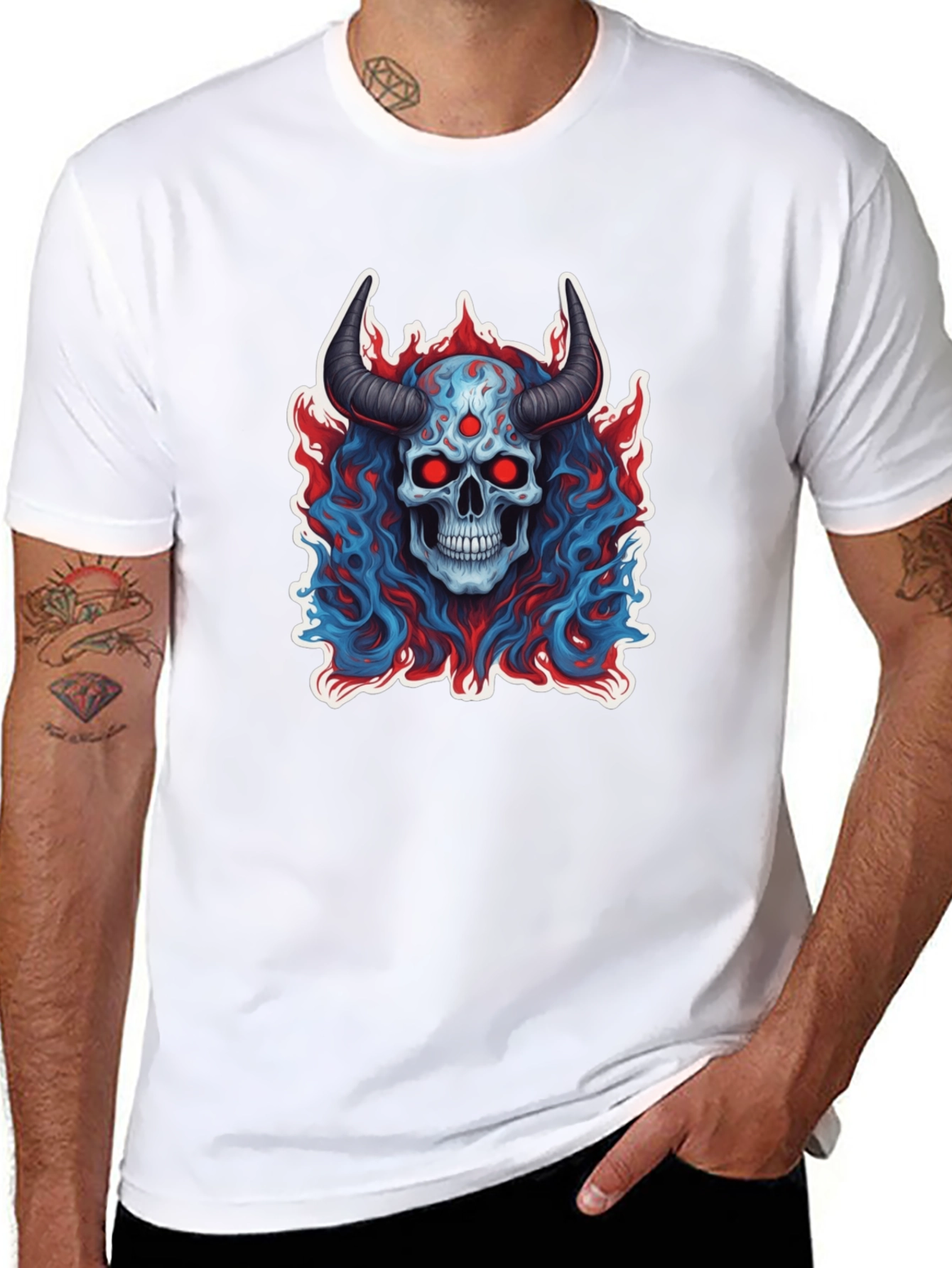 Skull Devil Graphic Tee