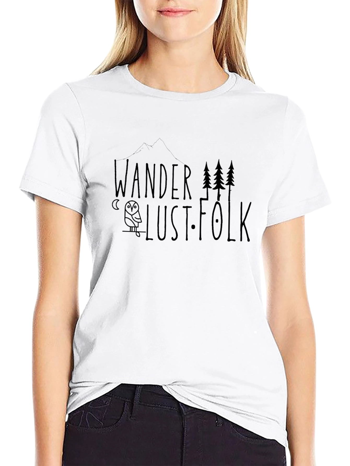 Wanderlust Folk Graphic Tee