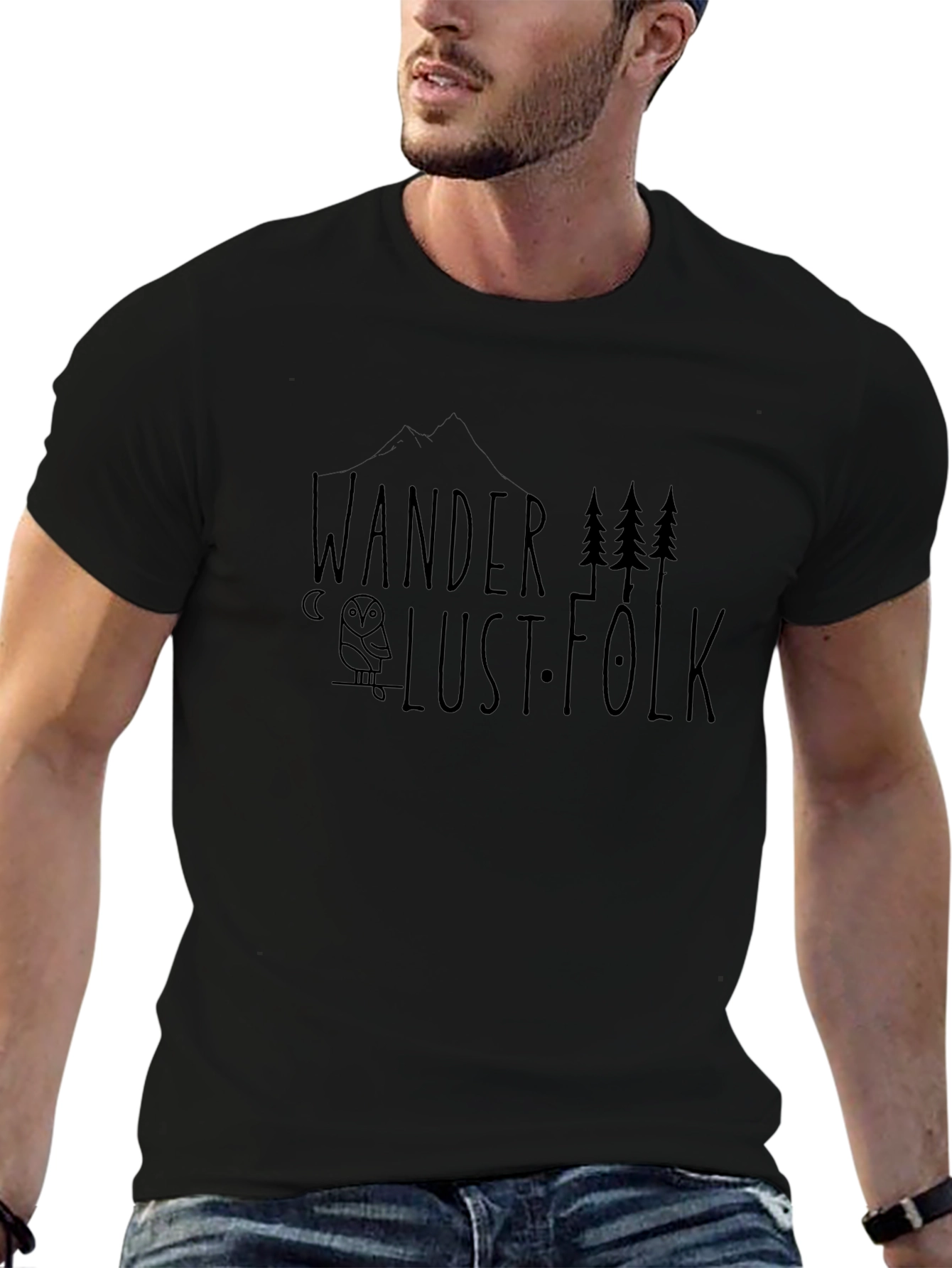Wanderlust Folk Graphic Tee