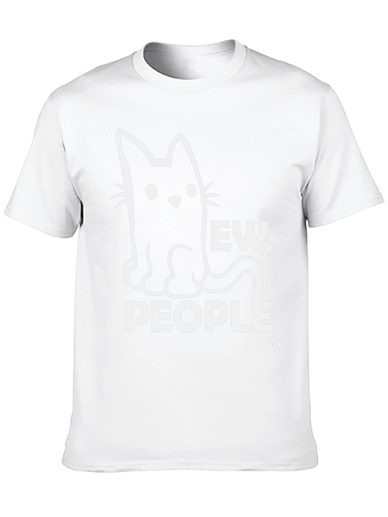 Ew People Cat Graphic Tee