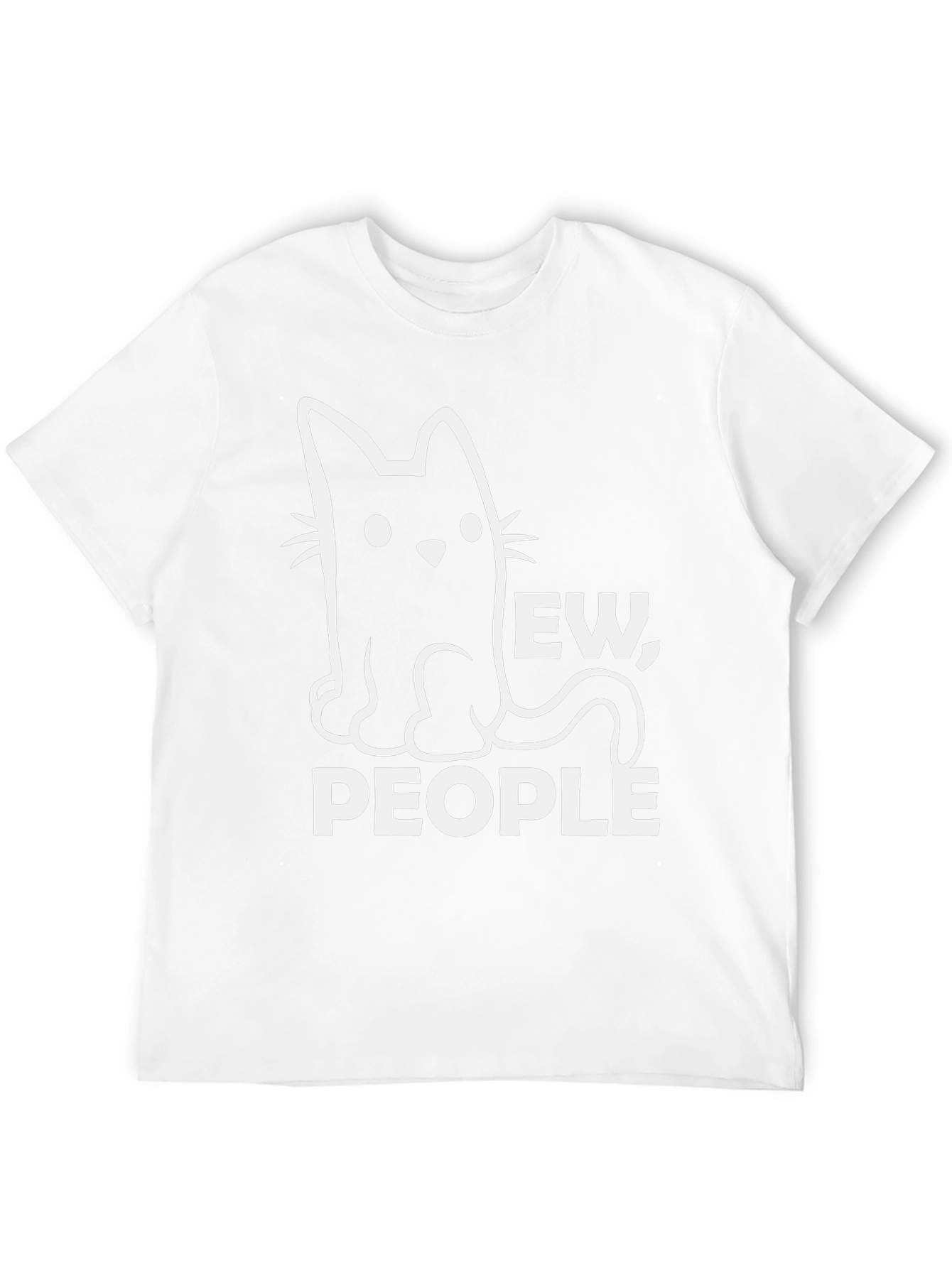 Ew People Cat Graphic Tee