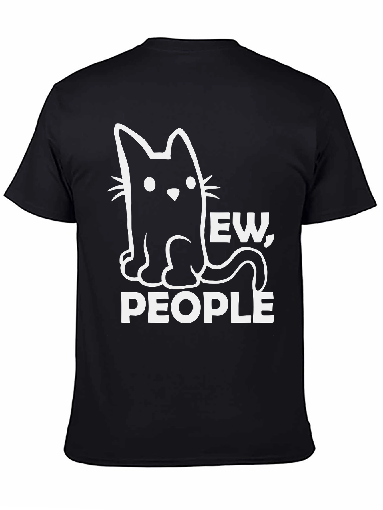 Ew People Cat Graphic Tee