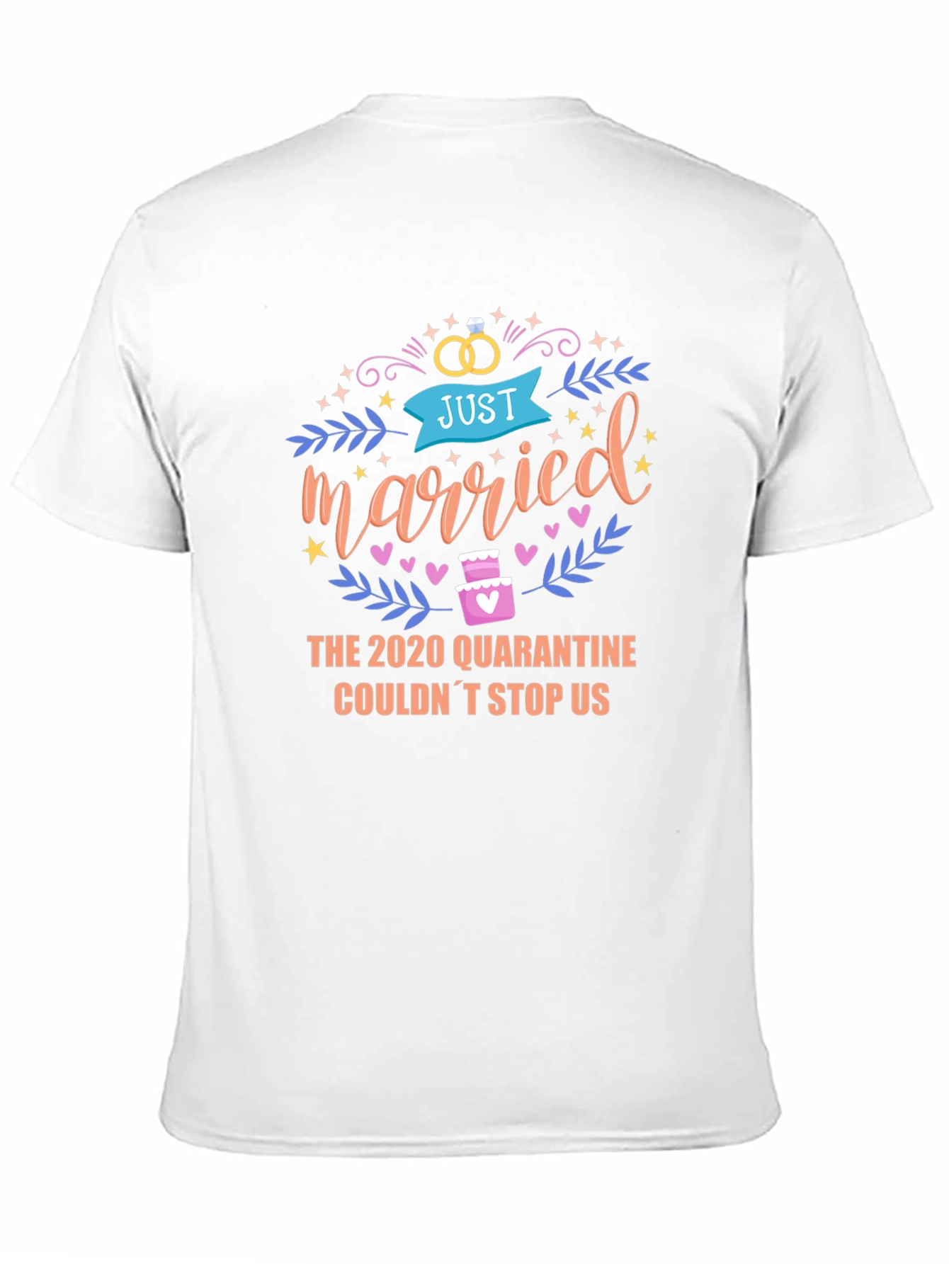 Just Married 2020 Quarantine T-Shirt
