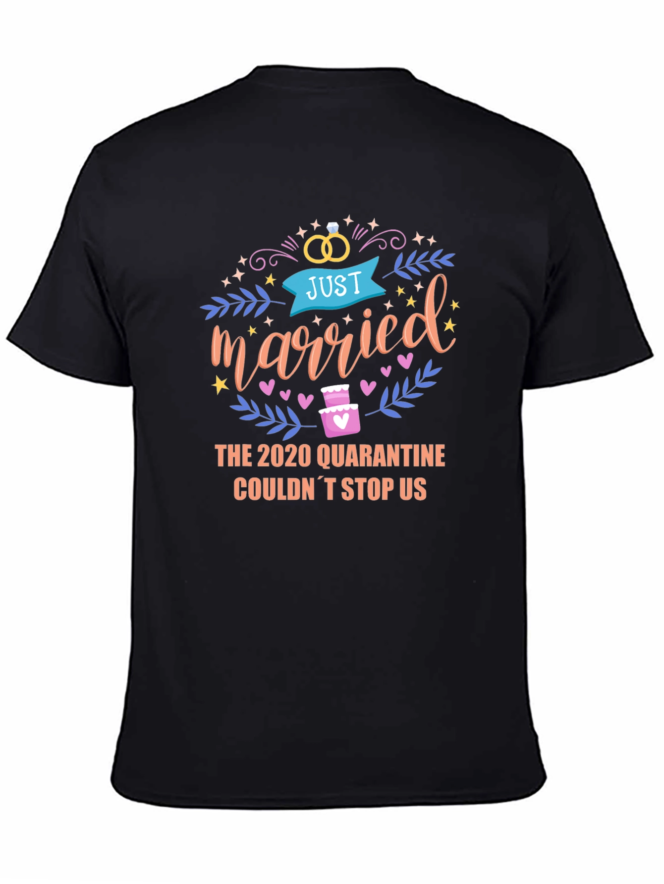 Just Married 2020 Quarantine T-Shirt
