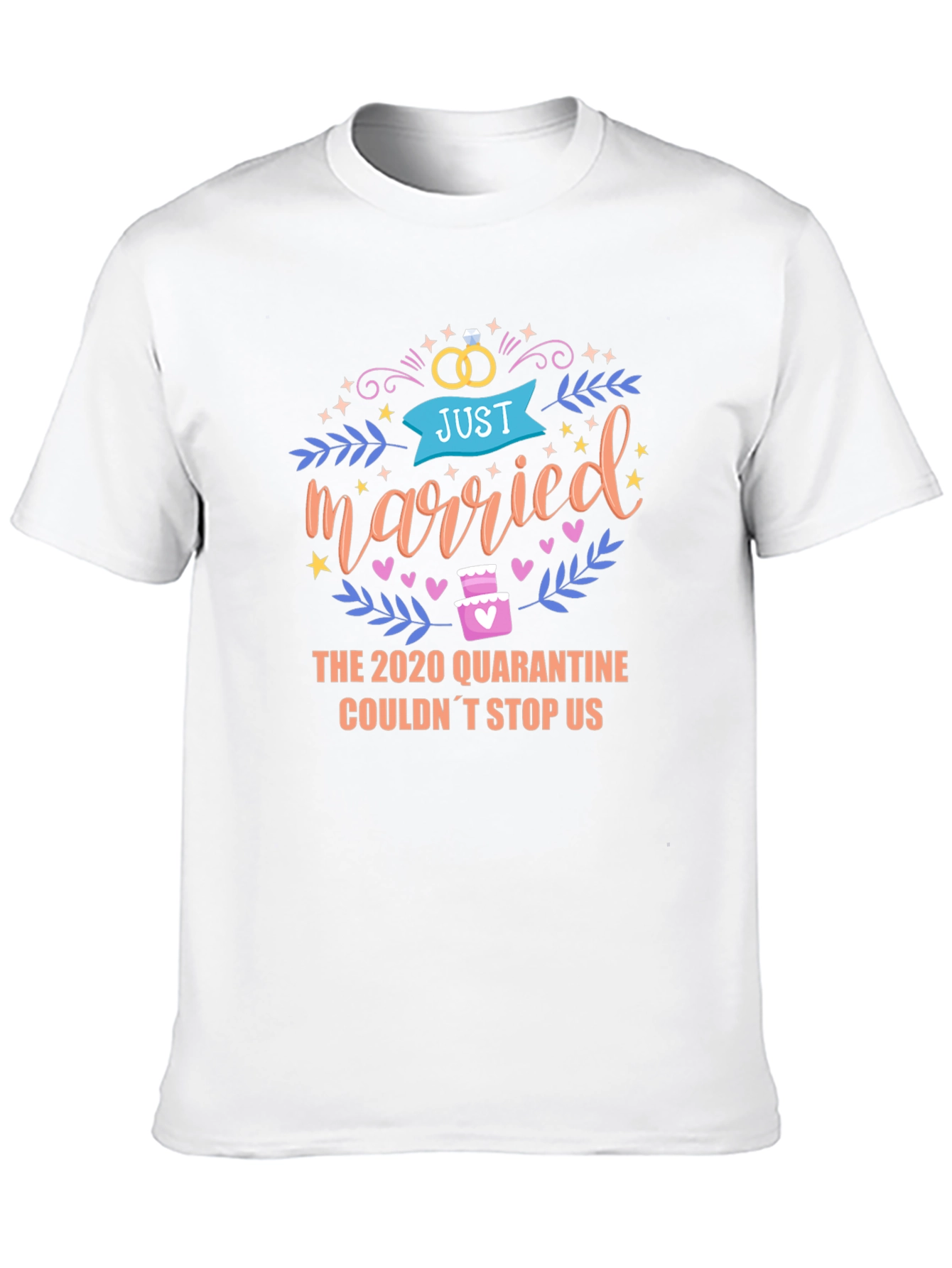 Just Married 2020 Quarantine T-Shirt