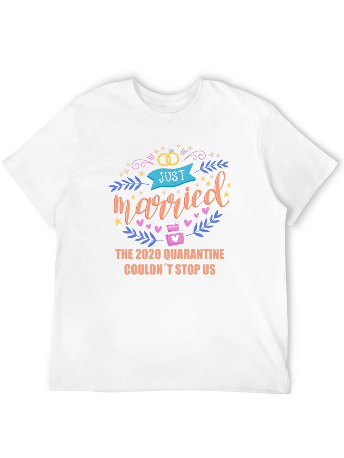 Just Married 2020 Quarantine T-Shirt