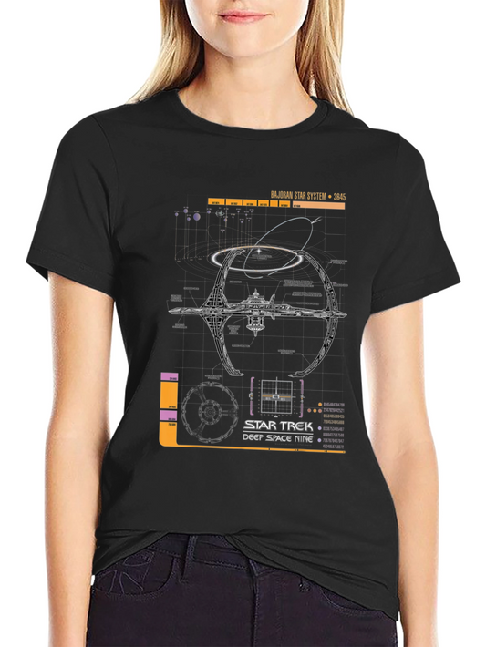 Star Trek Deep Space Nine Schematic T-Shirt