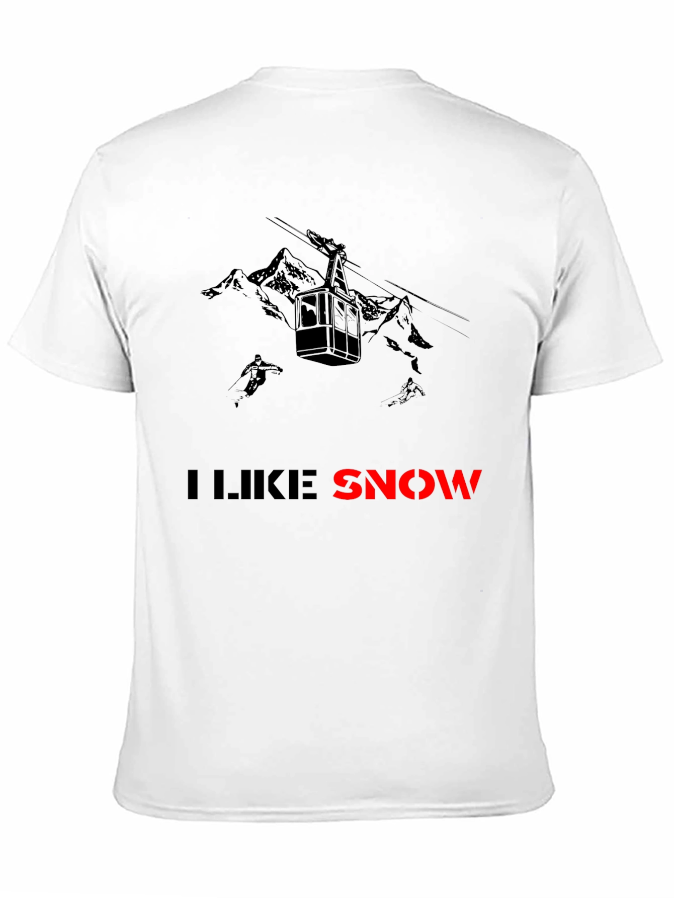 I Like Snow Graphic Tee