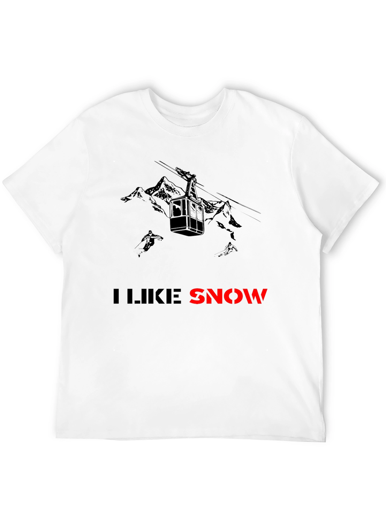 I Like Snow Graphic Tee