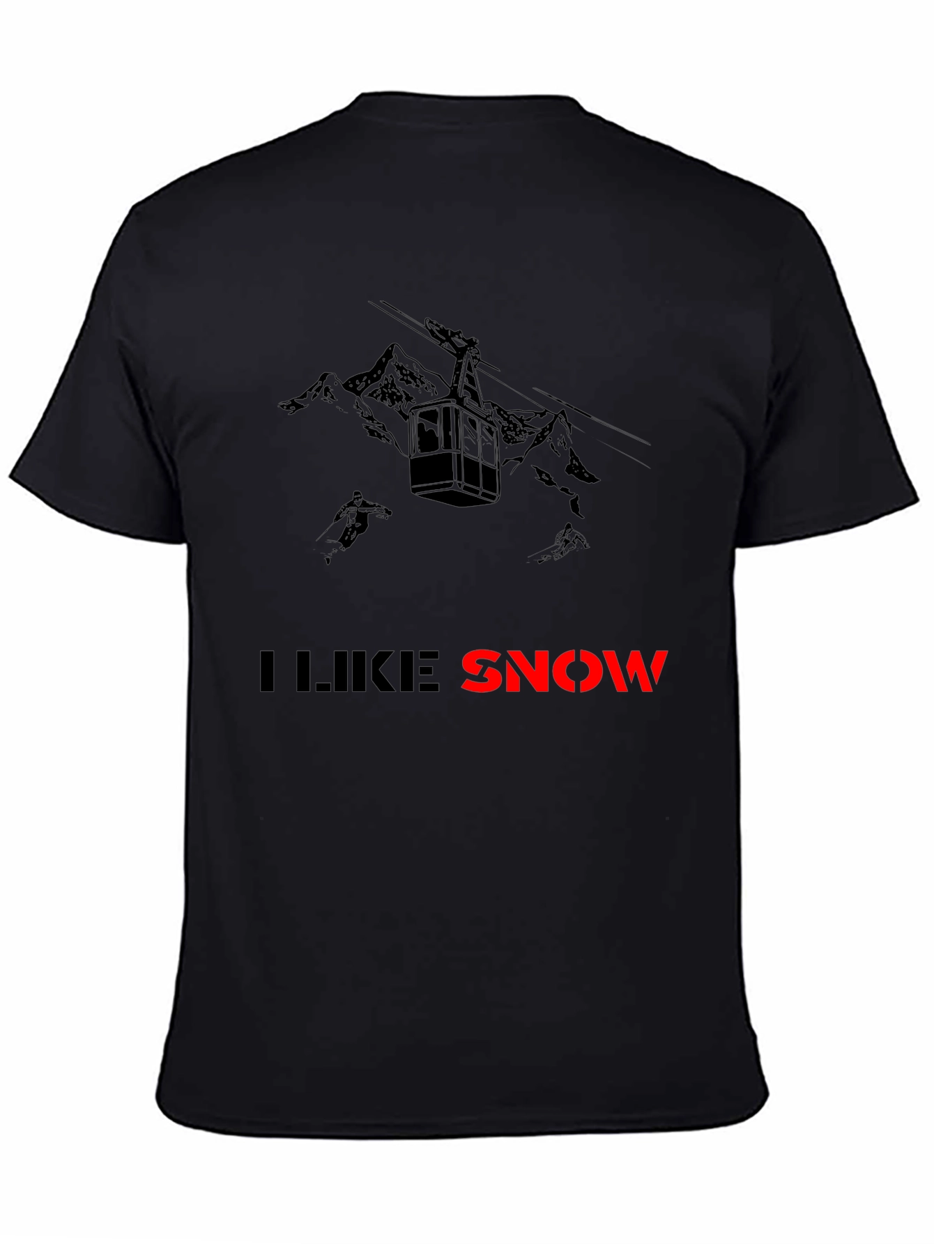 I Like Snow Graphic Tee