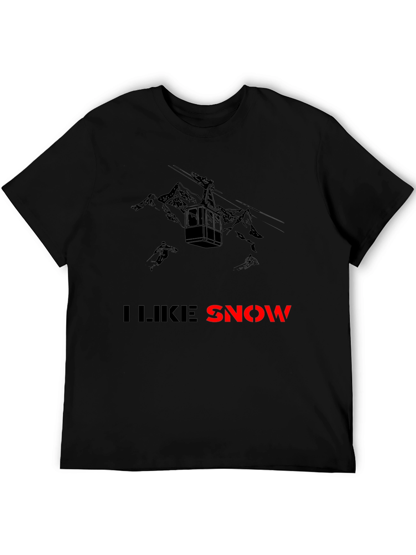 I Like Snow Graphic Tee