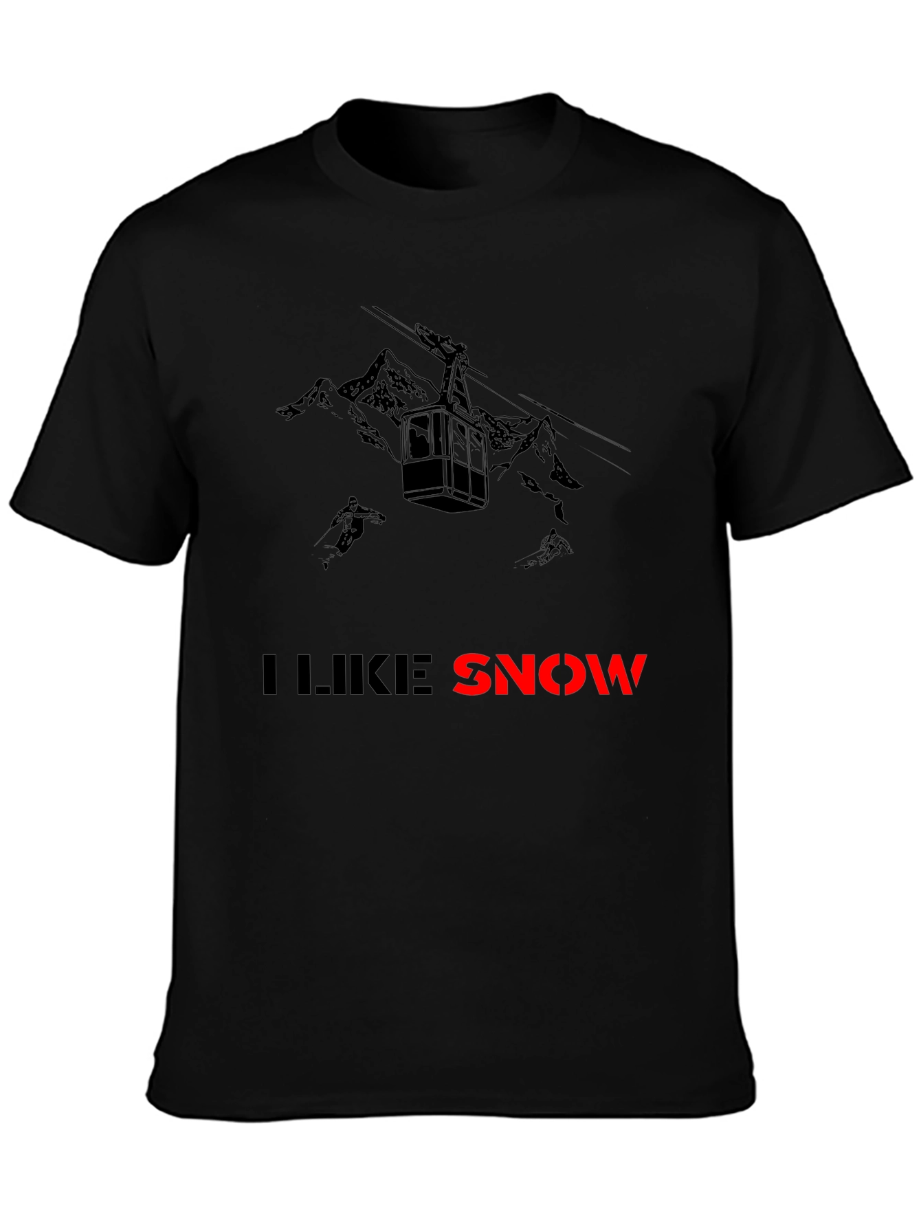 I Like Snow Graphic Tee