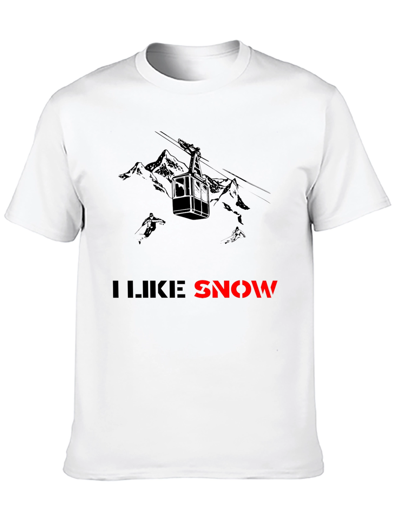 I Like Snow Graphic Tee