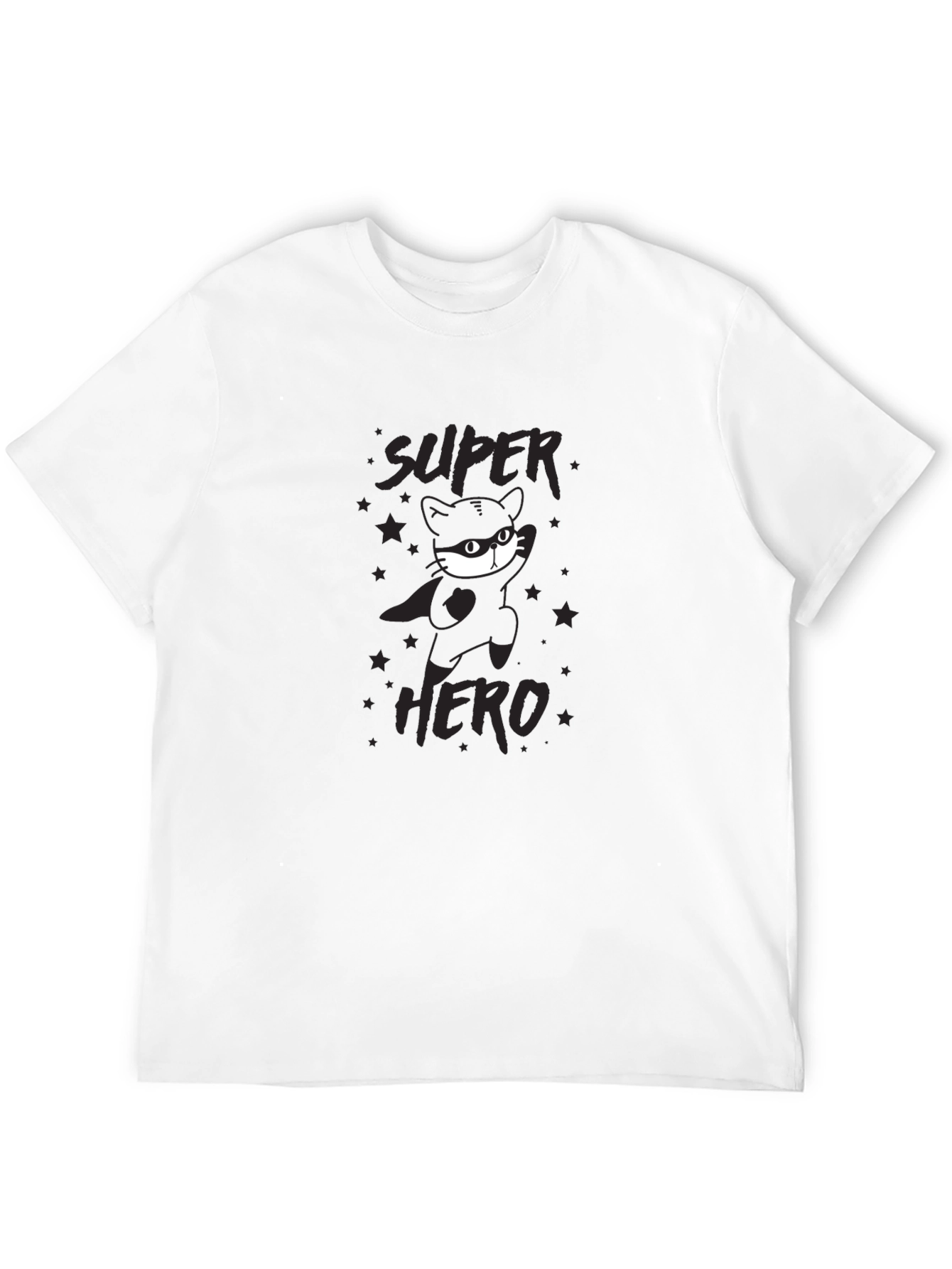 Super Hero Cat T-Shirt