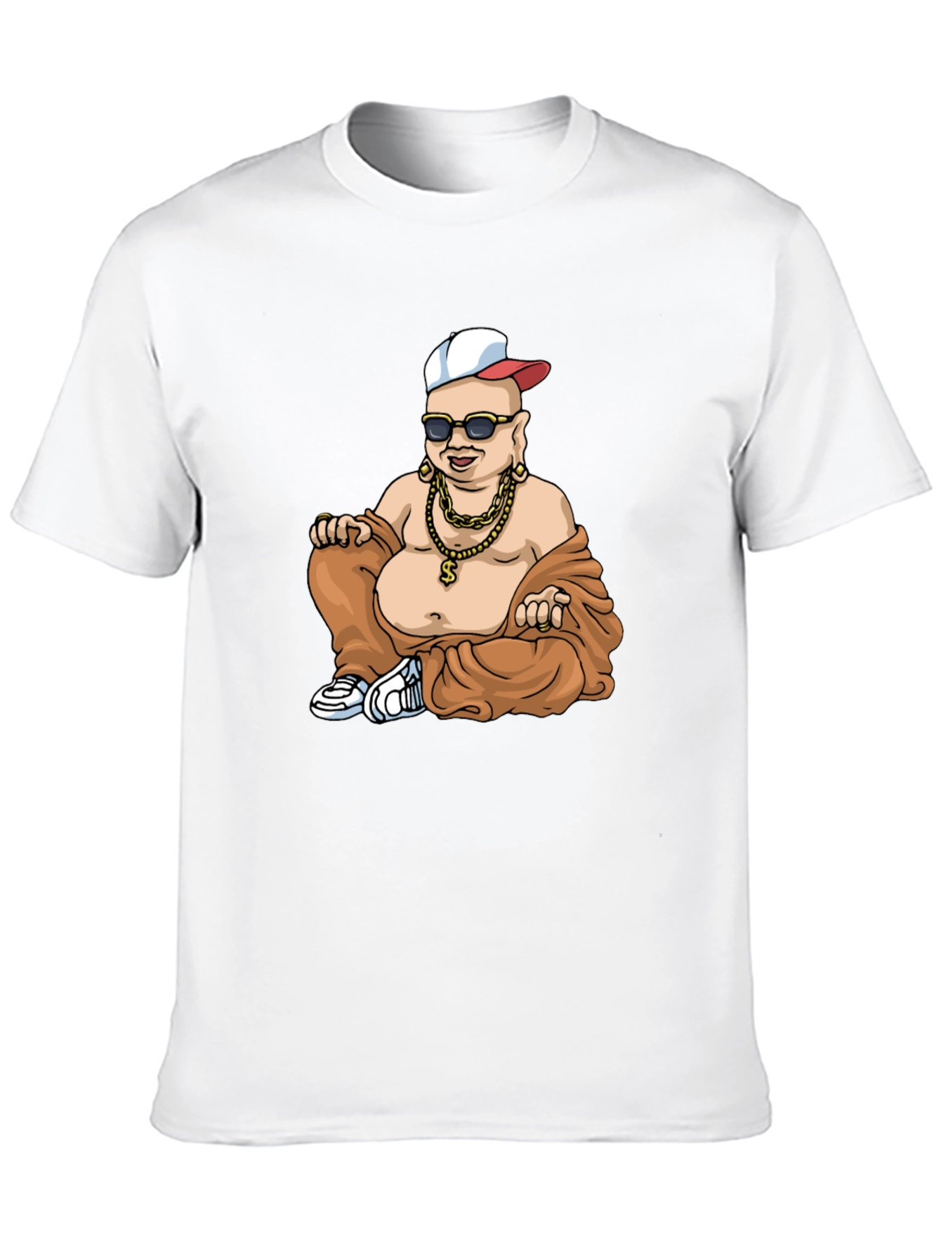 Buddha Style Mens Graphic T-Shirt