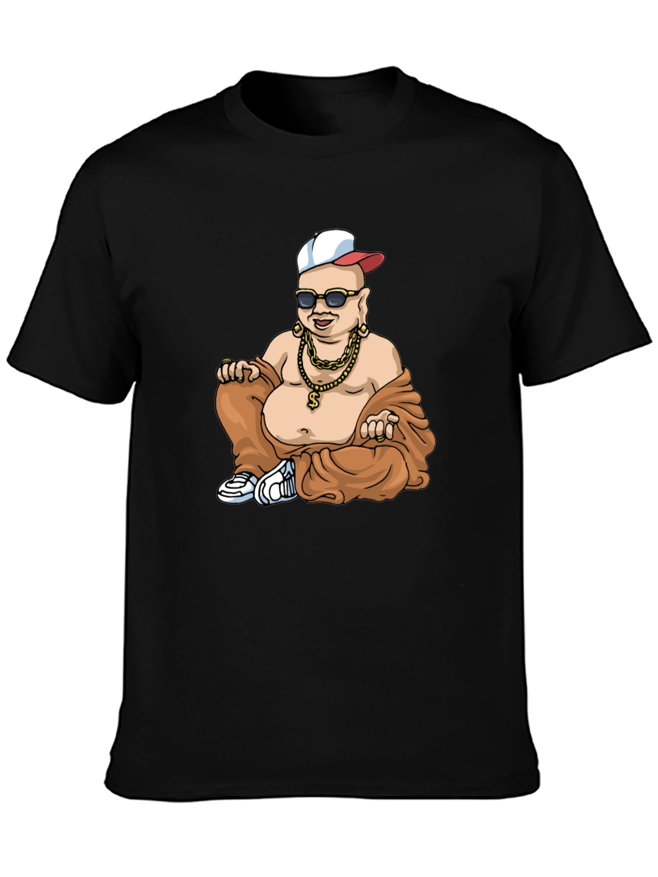 Buddha Style Mens Graphic T-Shirt