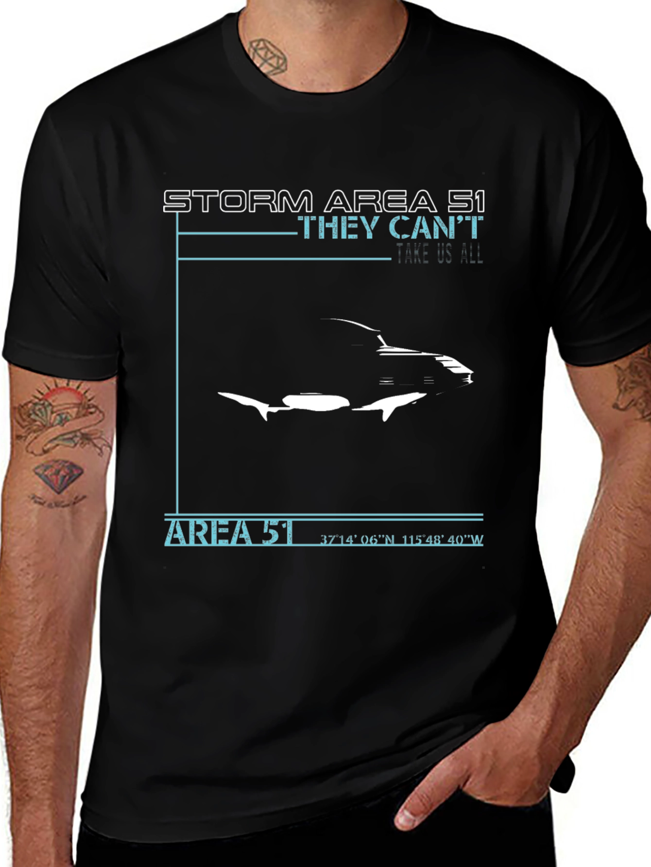 Storm Area 51 Graphic T-Shirt