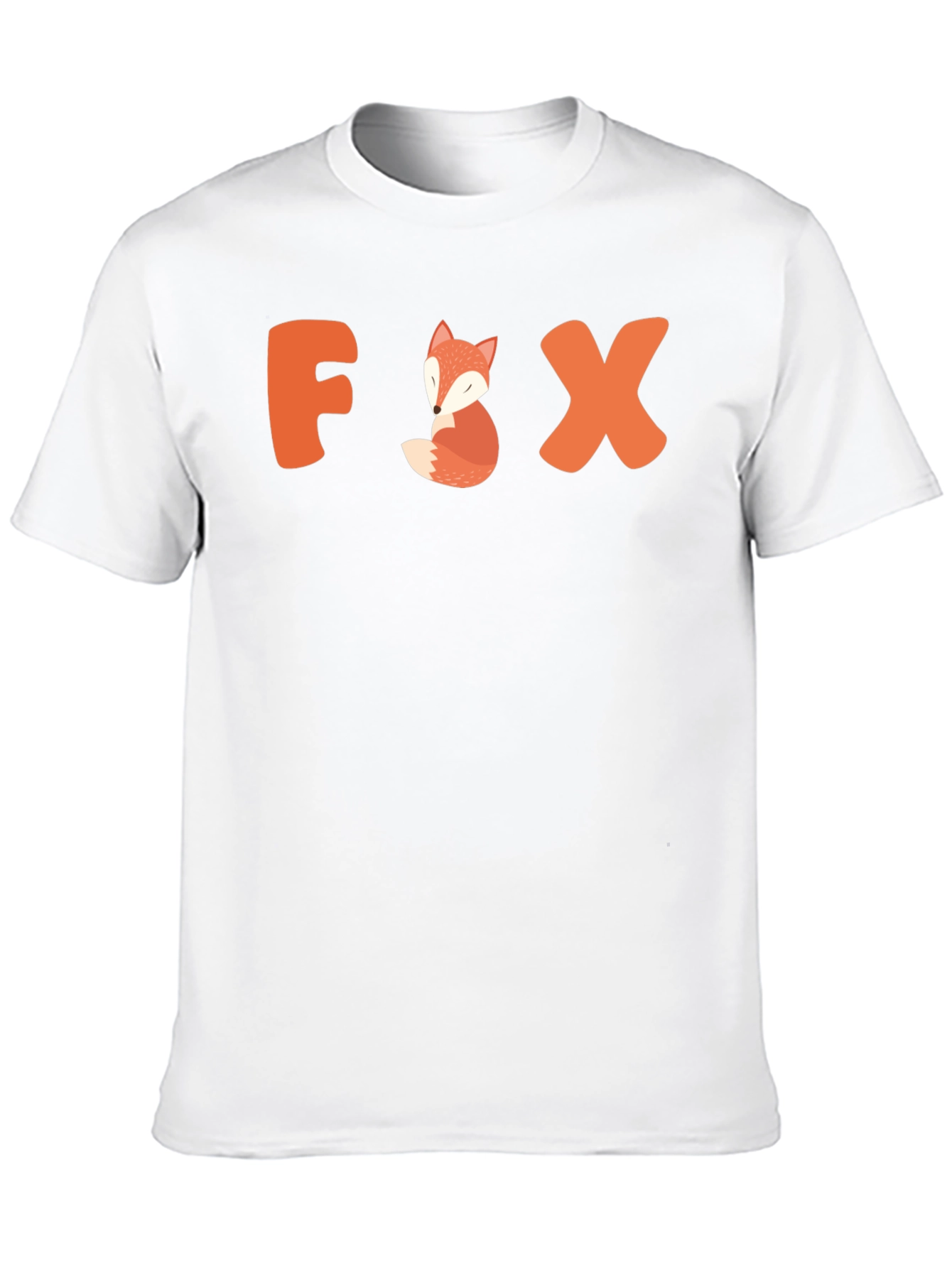 Cute Fox Graphic Tee - Animal Lover Gift