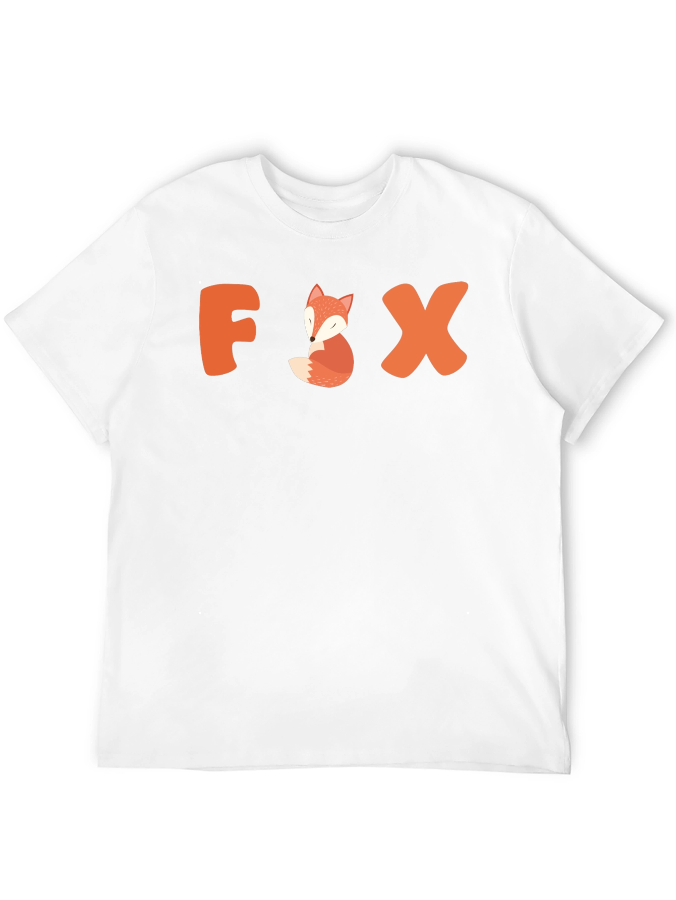 Cute Fox Graphic Tee - Animal Lover Gift