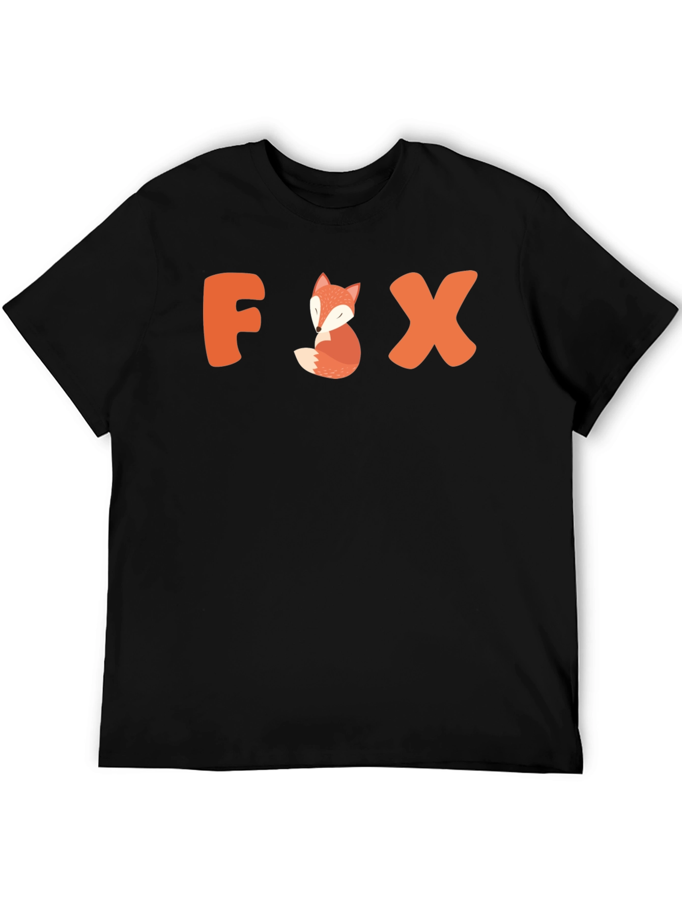 Cute Fox Graphic Tee - Animal Lover Gift