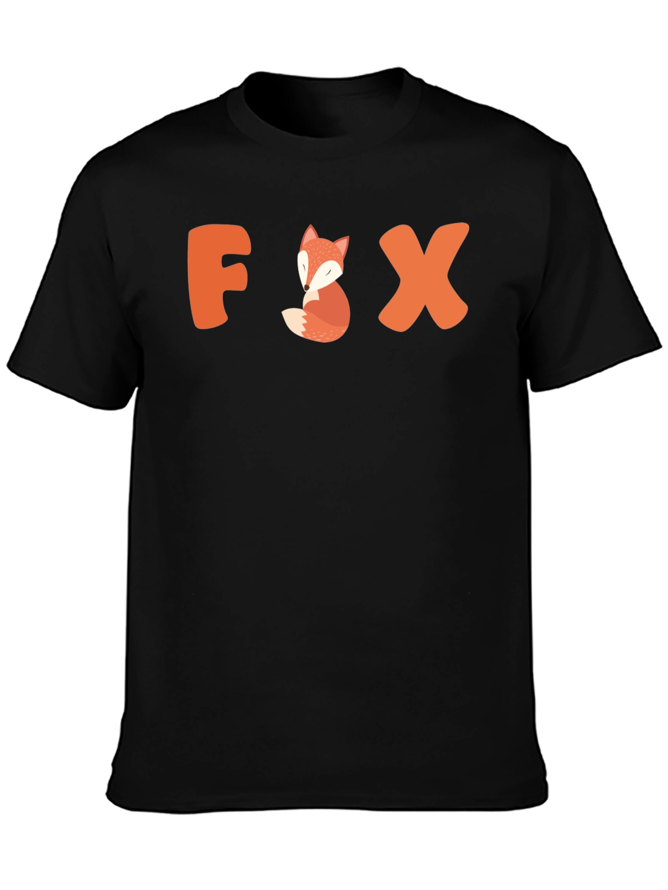 Cute Fox Graphic Tee - Animal Lover Gift