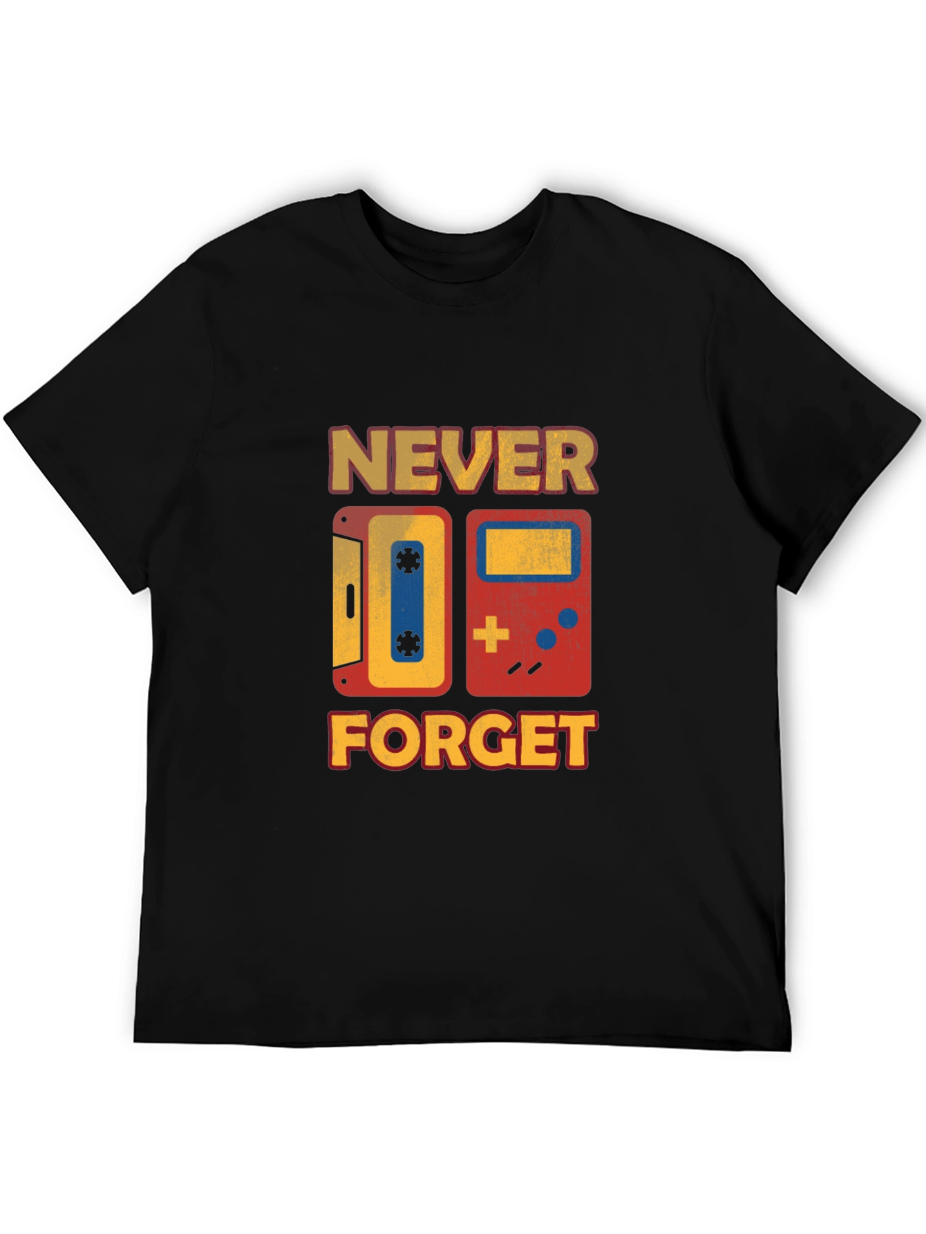 Retro Never Forget Graphic T-Shirt