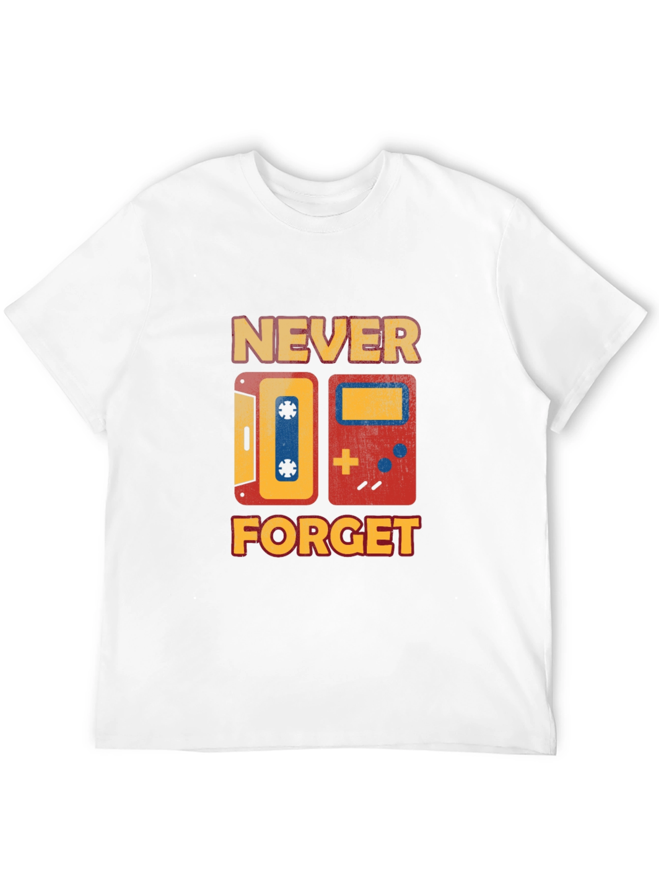 Retro Never Forget Graphic T-Shirt