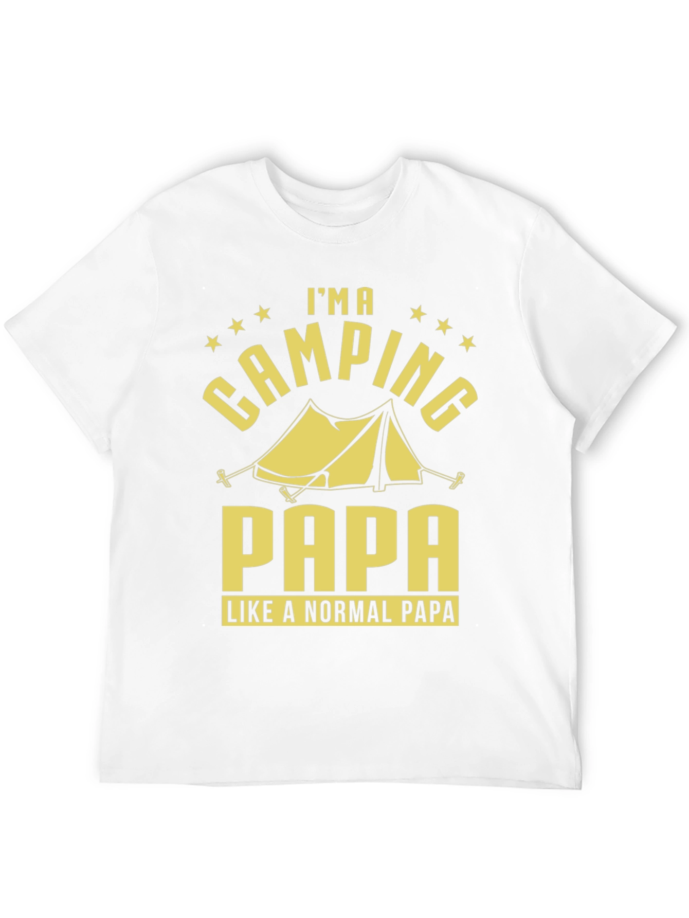 Camping Papa T-Shirt - Outdoor Adventure Apparel