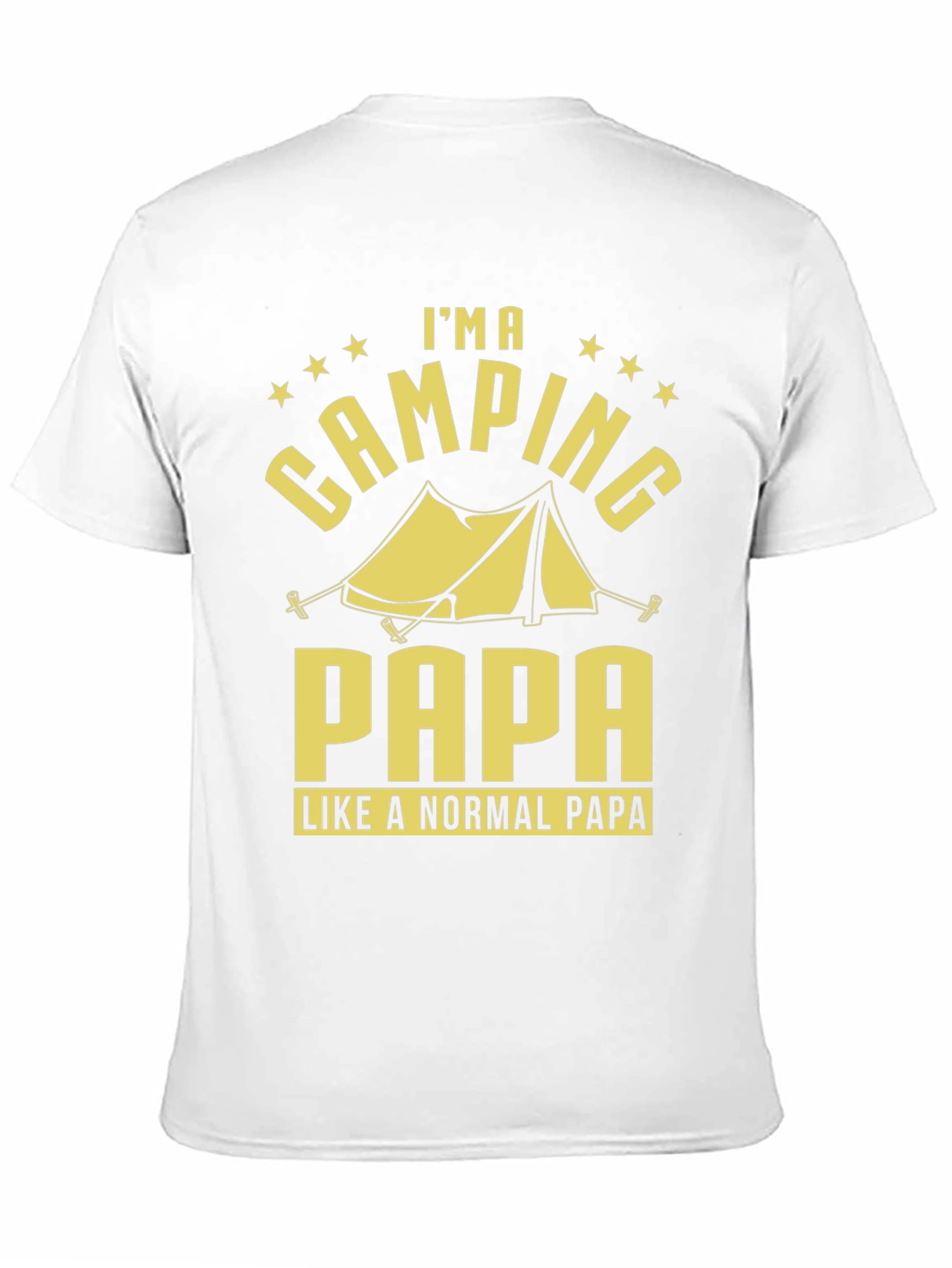 Camping Papa T-Shirt - Outdoor Adventure Apparel